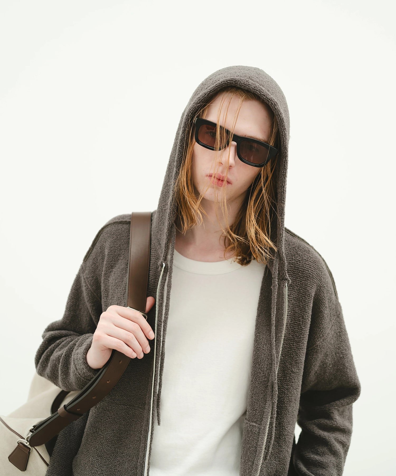 WOOL TERRY KNIT ZIP HOODIE SimplyComplicated