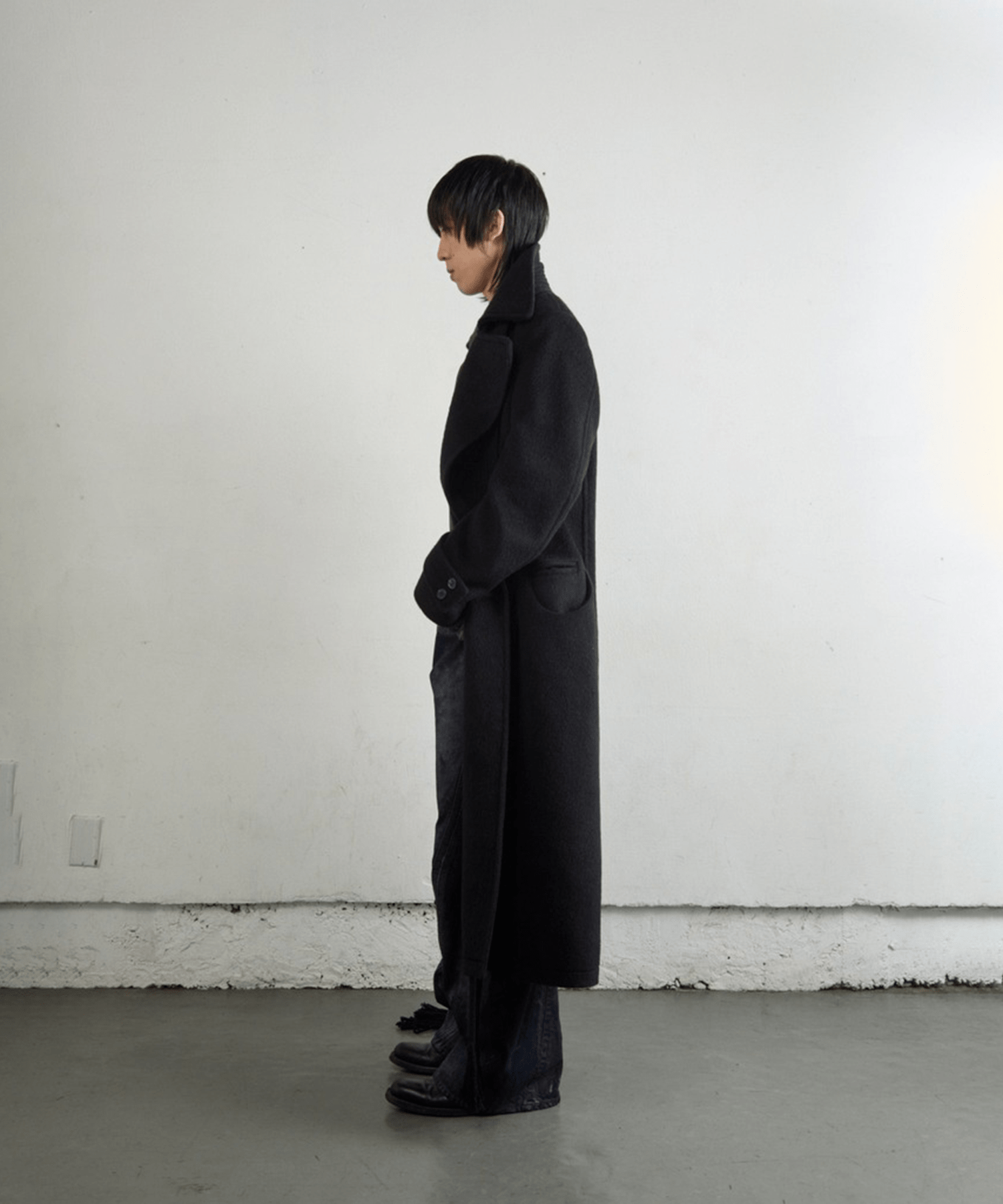 DOUBLE BREASTED COAT NVRFRGT