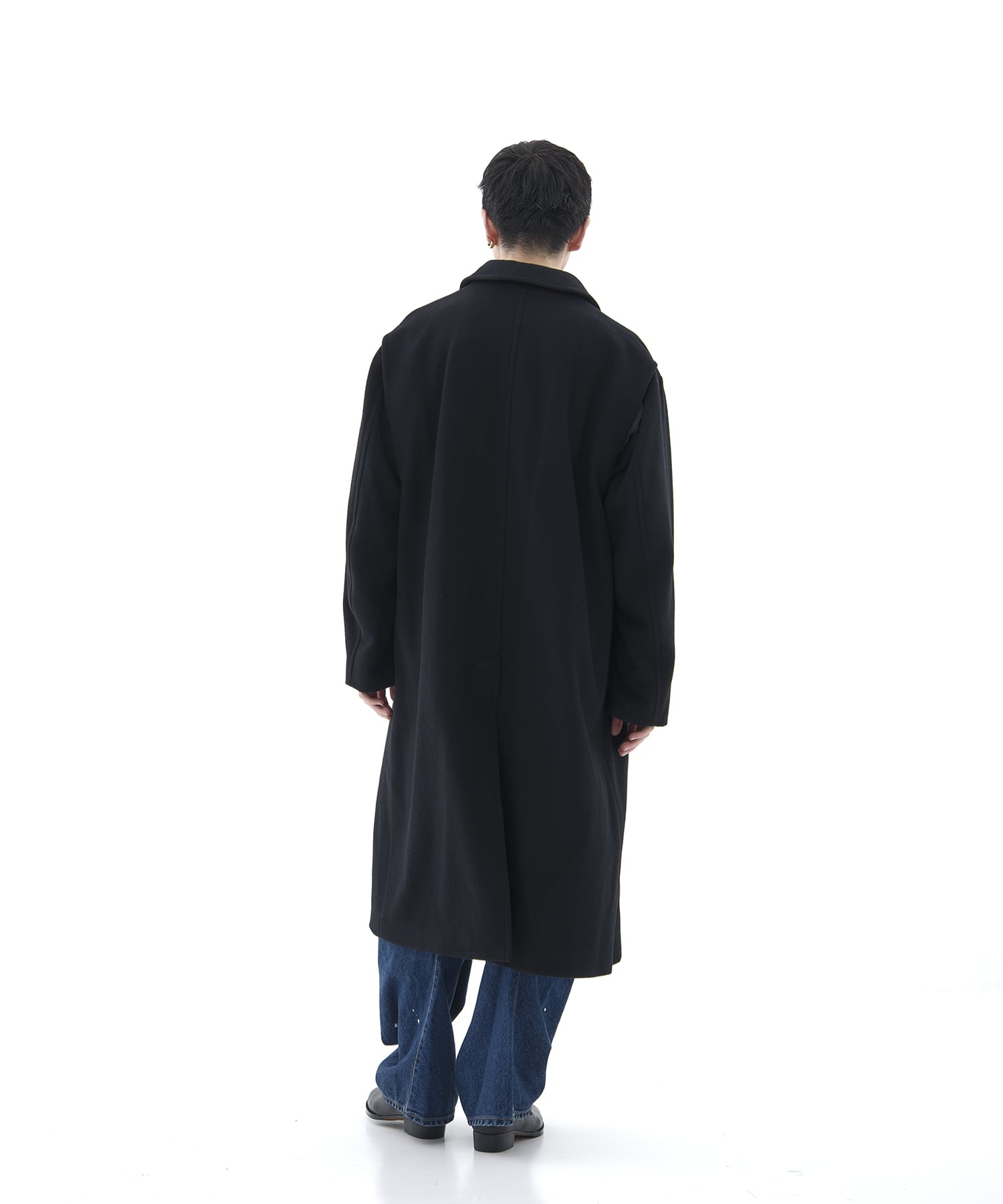 Bal Collar Wool Coat × CONZ MATSUFUJI