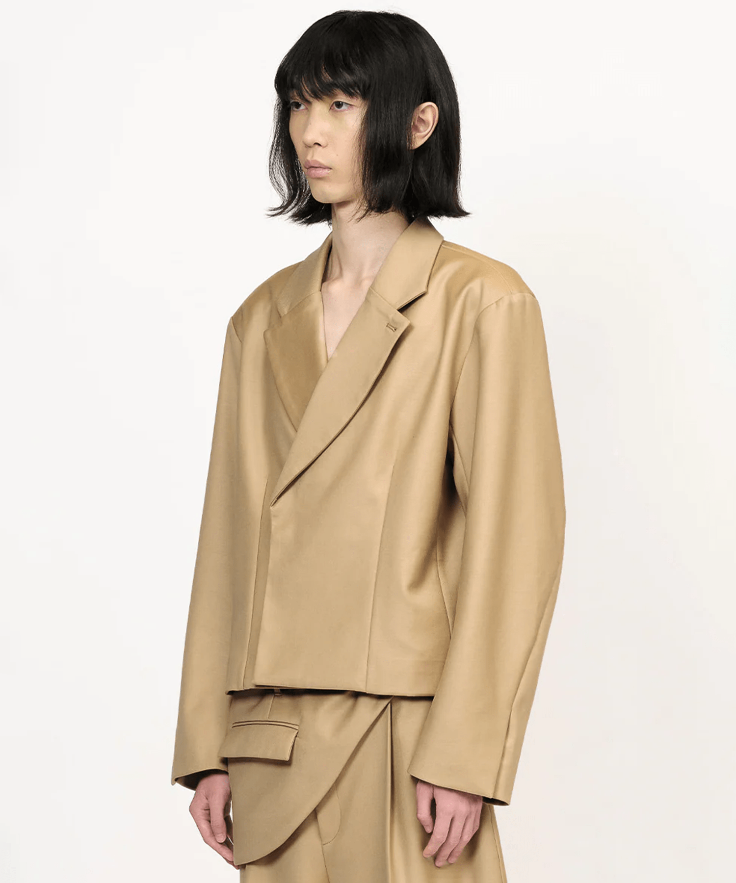 CROPPED JACKET GOAT ESSENCE