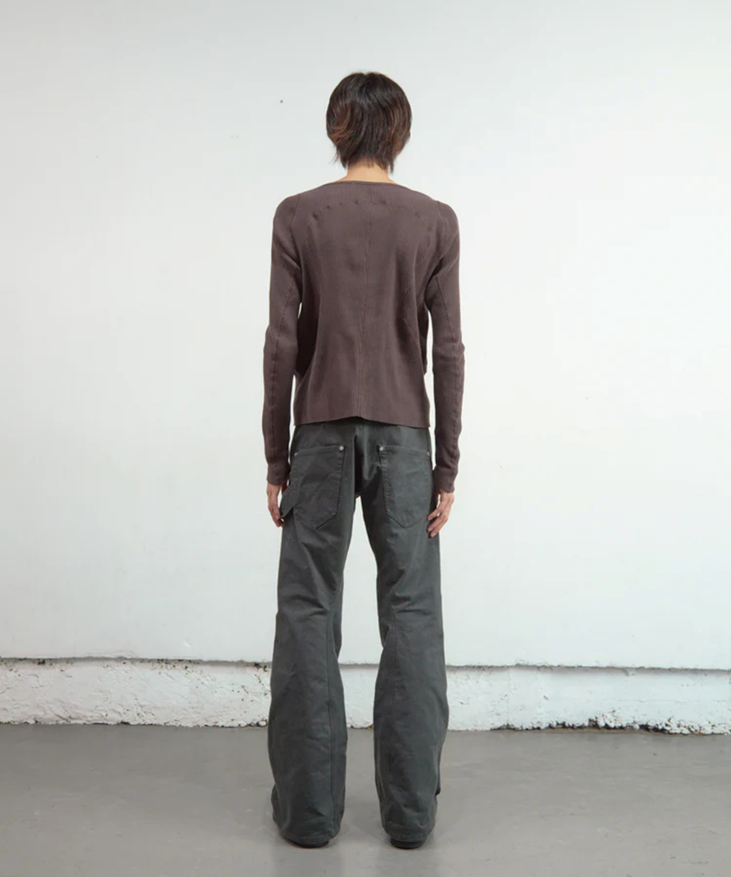 CURVED LEG DOUBLE KNEE WORK PANTS NVRFRGT