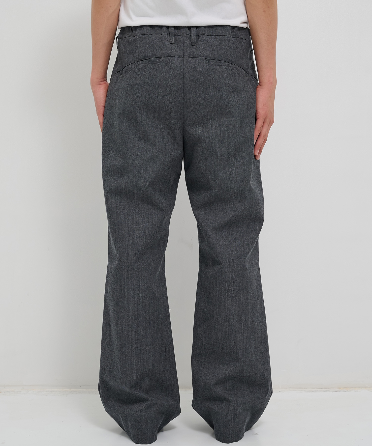 trim fit trousers straight CONZ