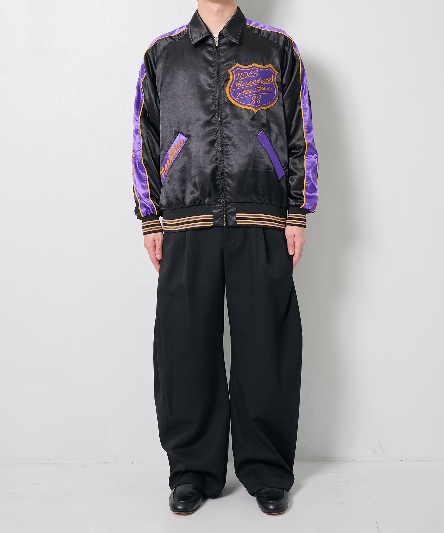 Stadium Jacket Poly Sateen Needles