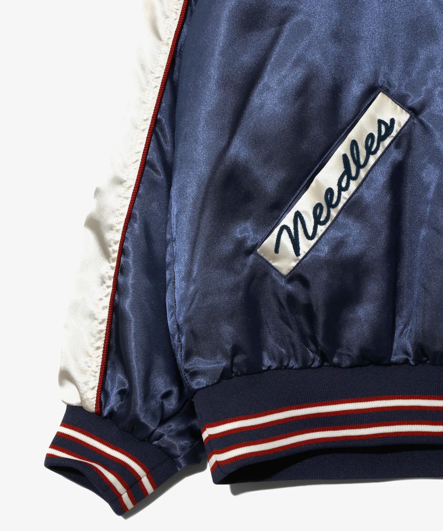 Stadium Jacket Poly Sateen Needles
