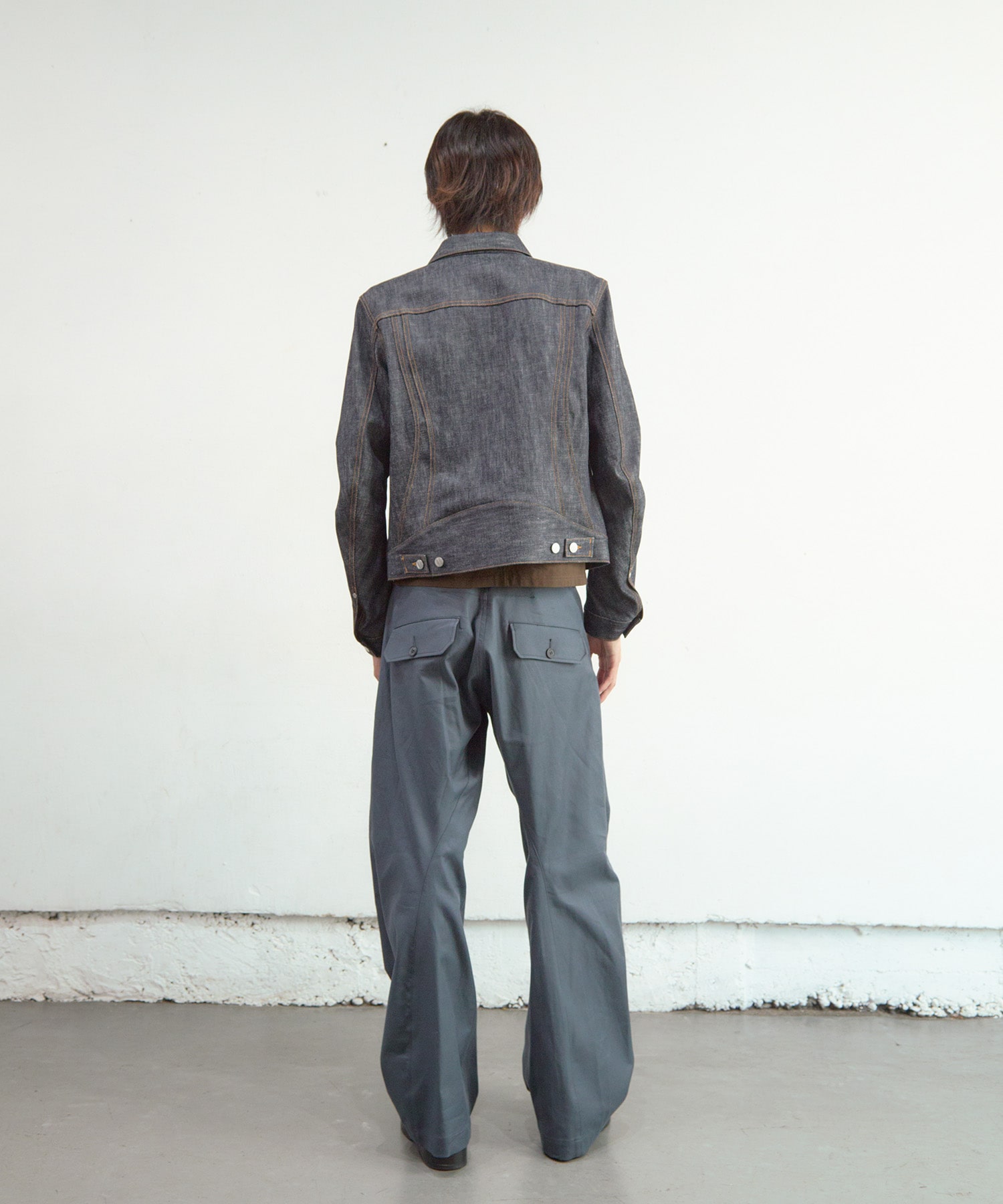 DENIM TRUCKER JACKET NVRFRGT