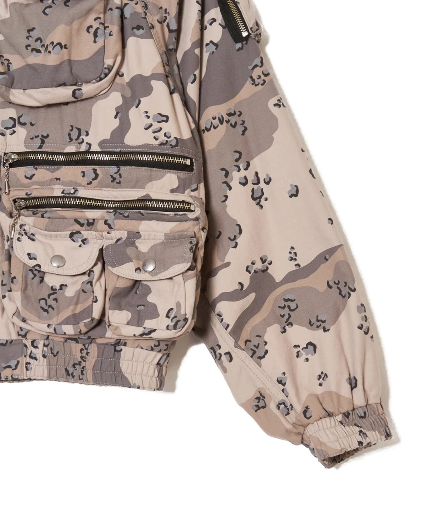 CHOCOCHIP CAMO POCKET JACKET SUGARHILL