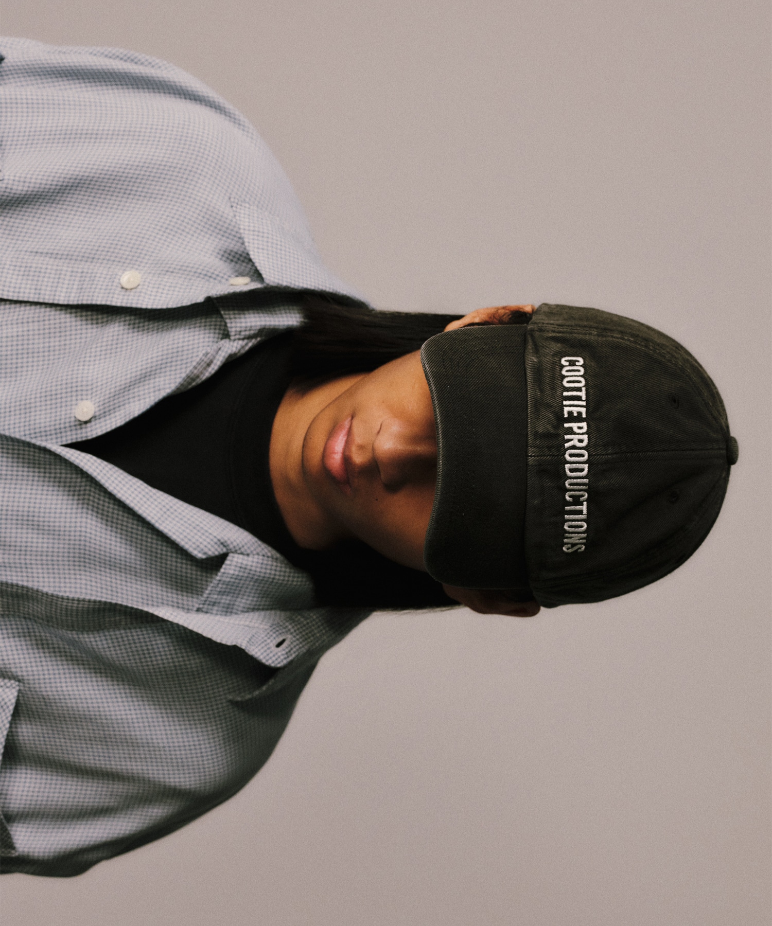 Color Denim 6 Panel Cap 