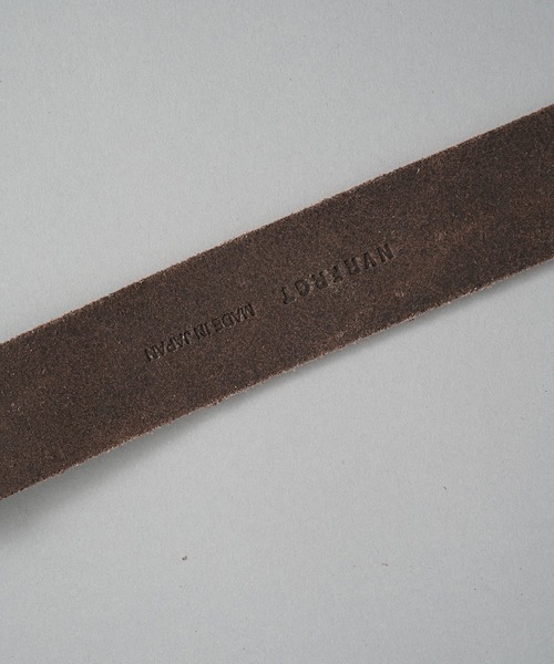 4c LEATHER BELT NVRFRGT