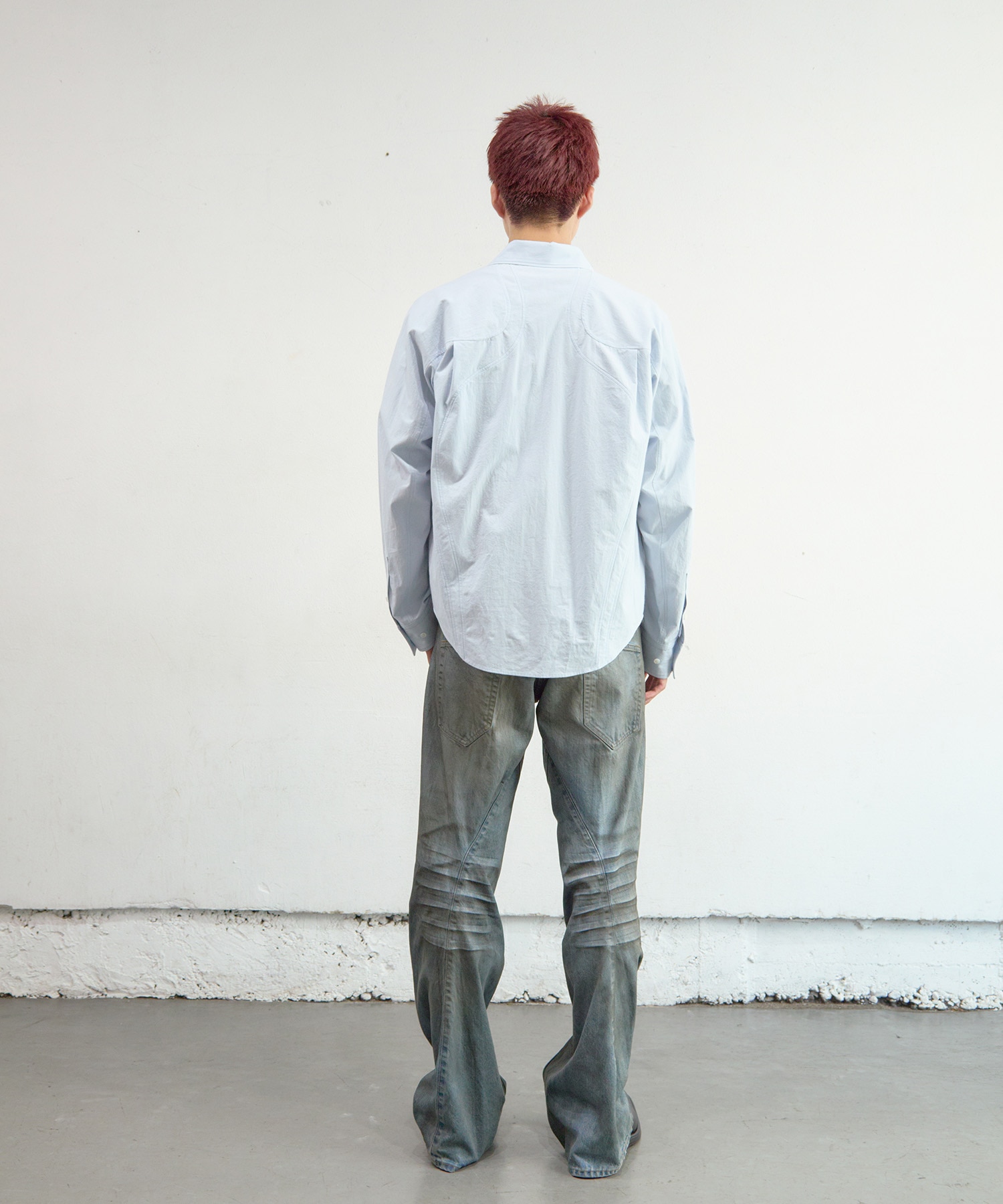 PANELLED LONG SLEEVE SHIRT NVRFRGT