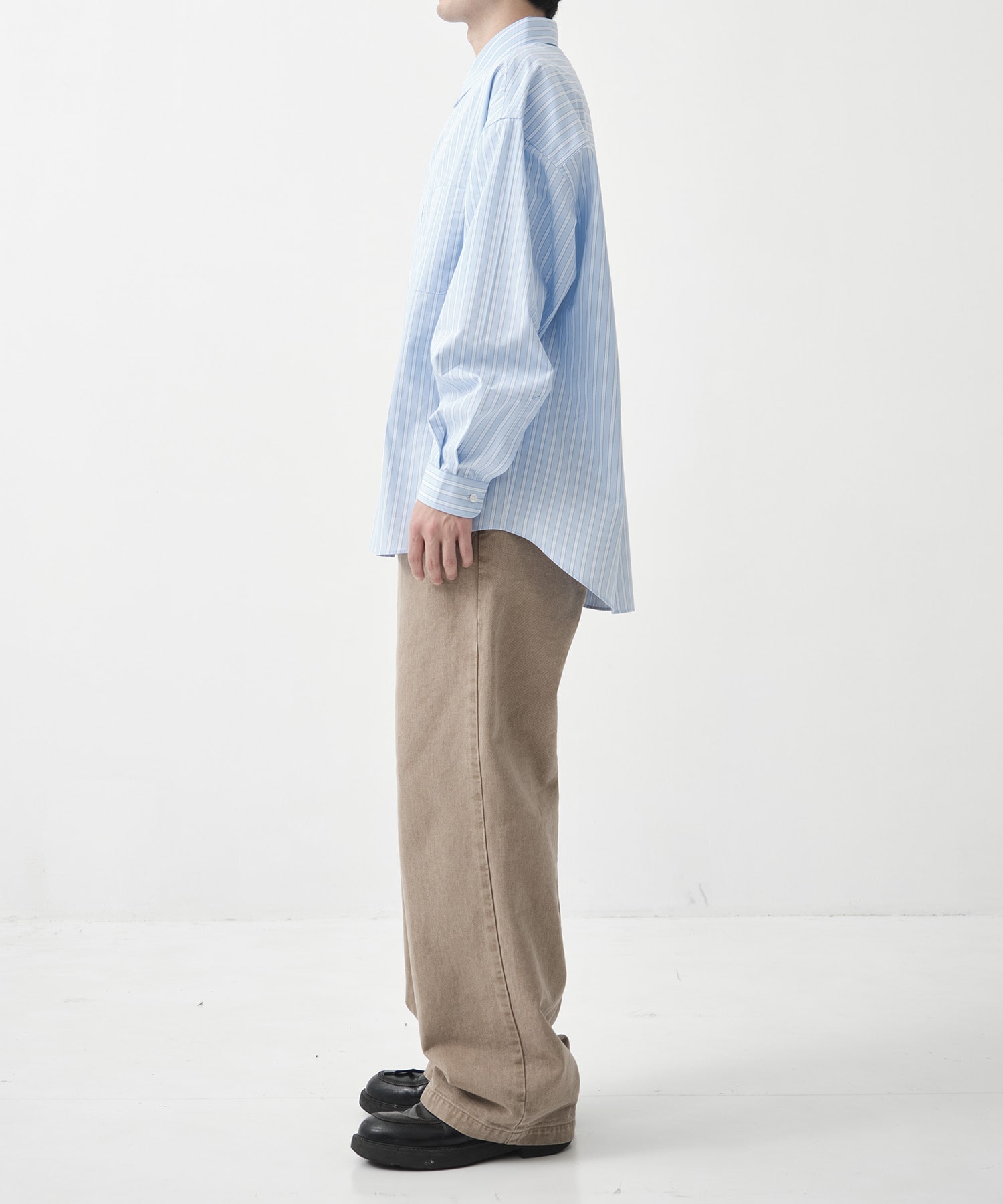 Stripe Broad L/S Shirt COOTIE PRODUCTIONS