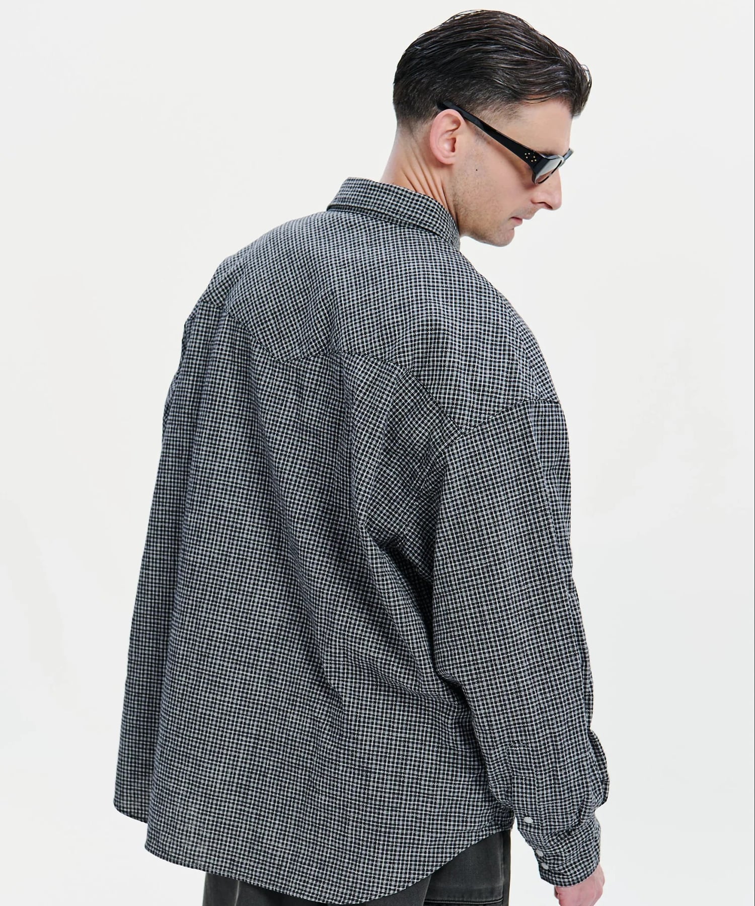 Dobby Gingham Check L/S Western Shirt COOTIE PRODUCTIONS