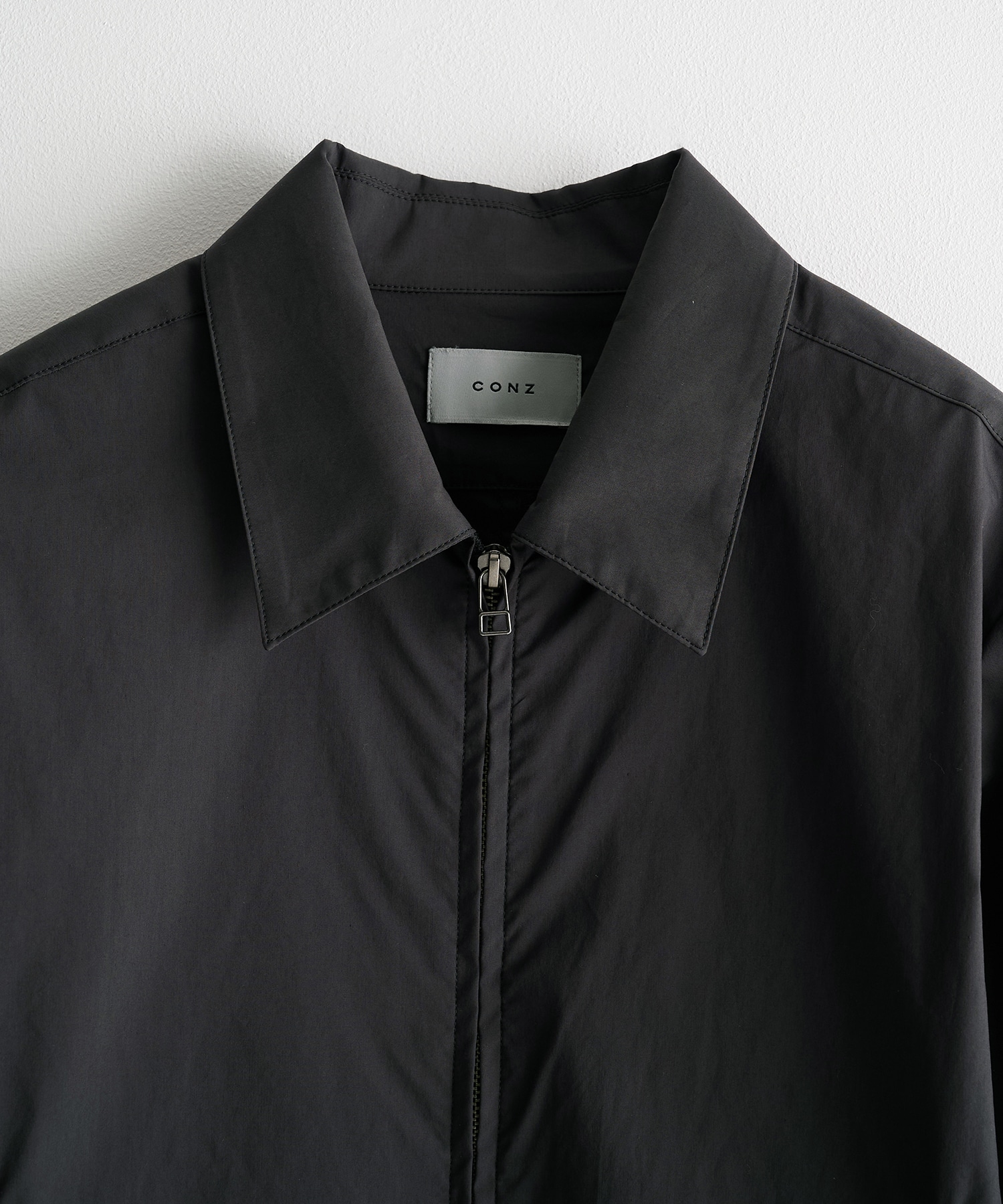 fitted zip up shirt CONZ