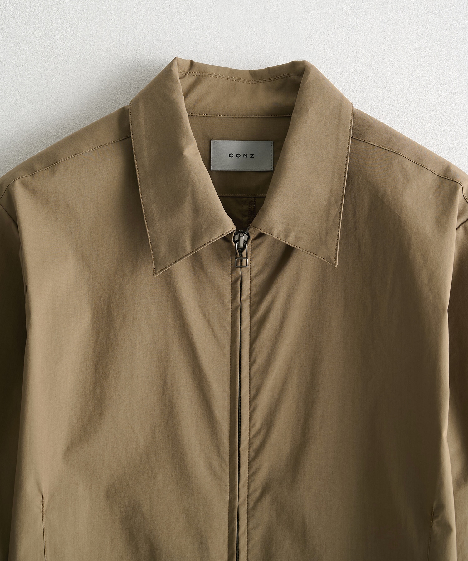 fitted zip up shirt CONZ
