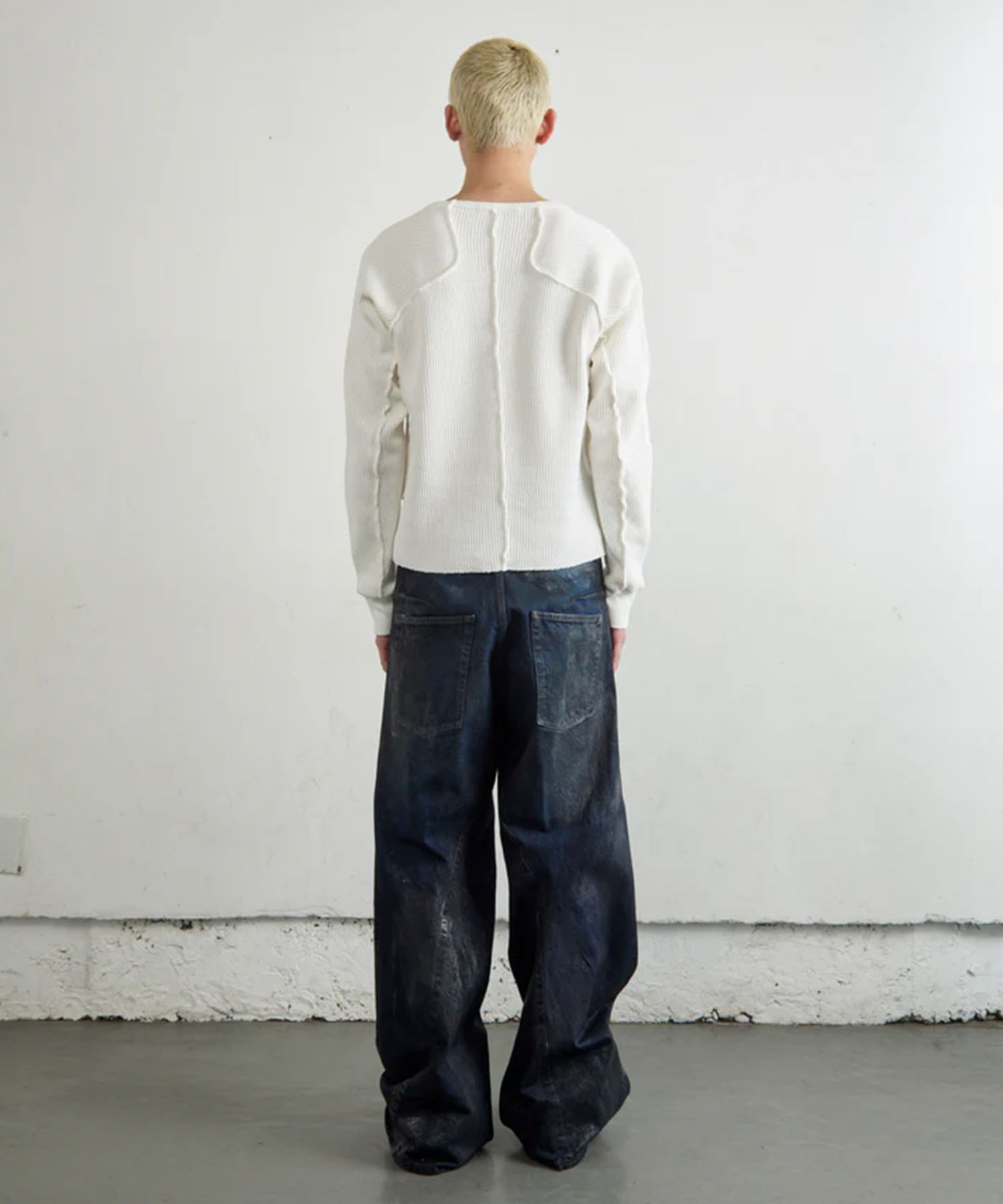 WAFFLE THERMAL LONG SLEEVE T?SHIRT NVRFRGT