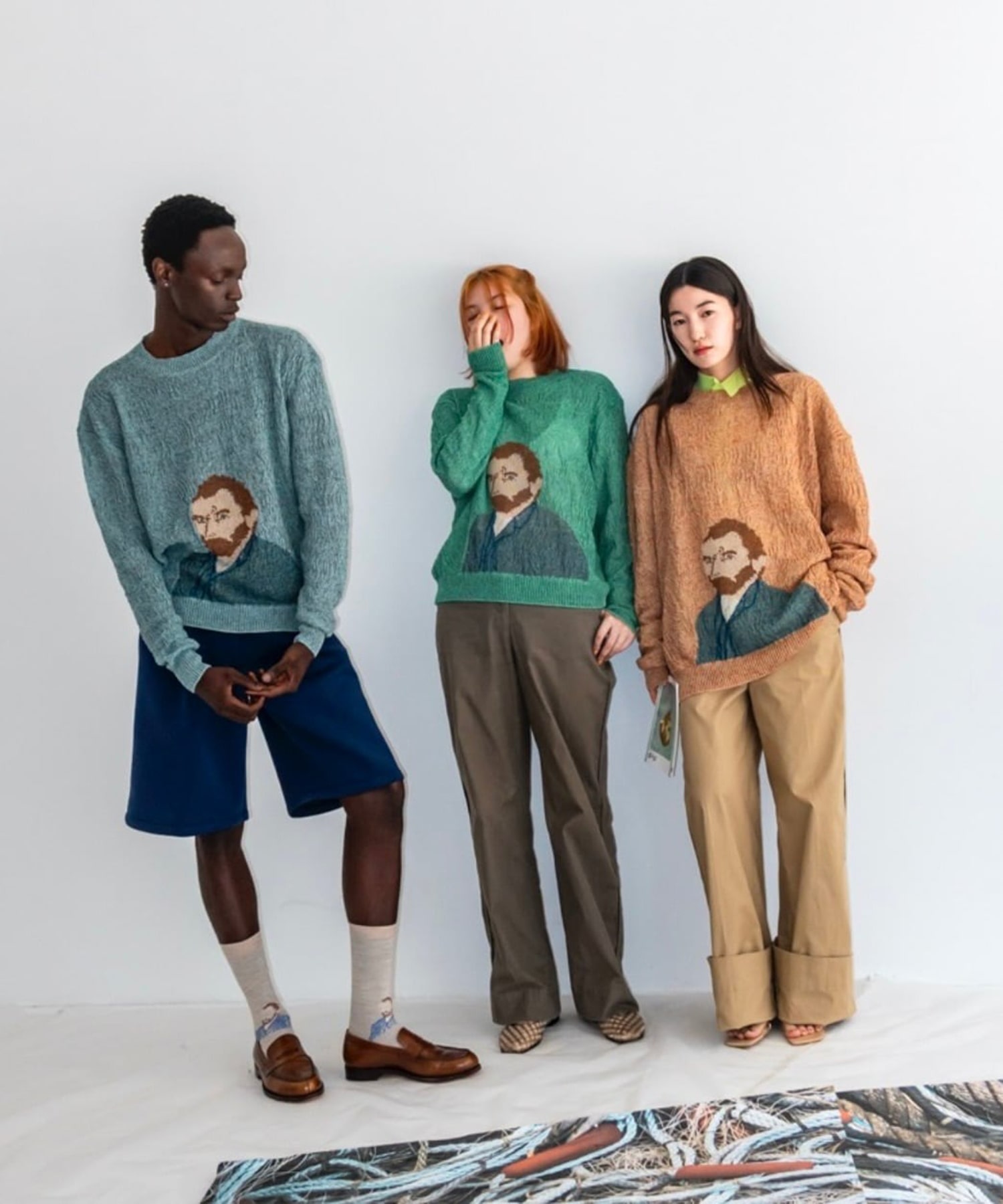 Wavy Linen Van Gogh Kota Gushiken