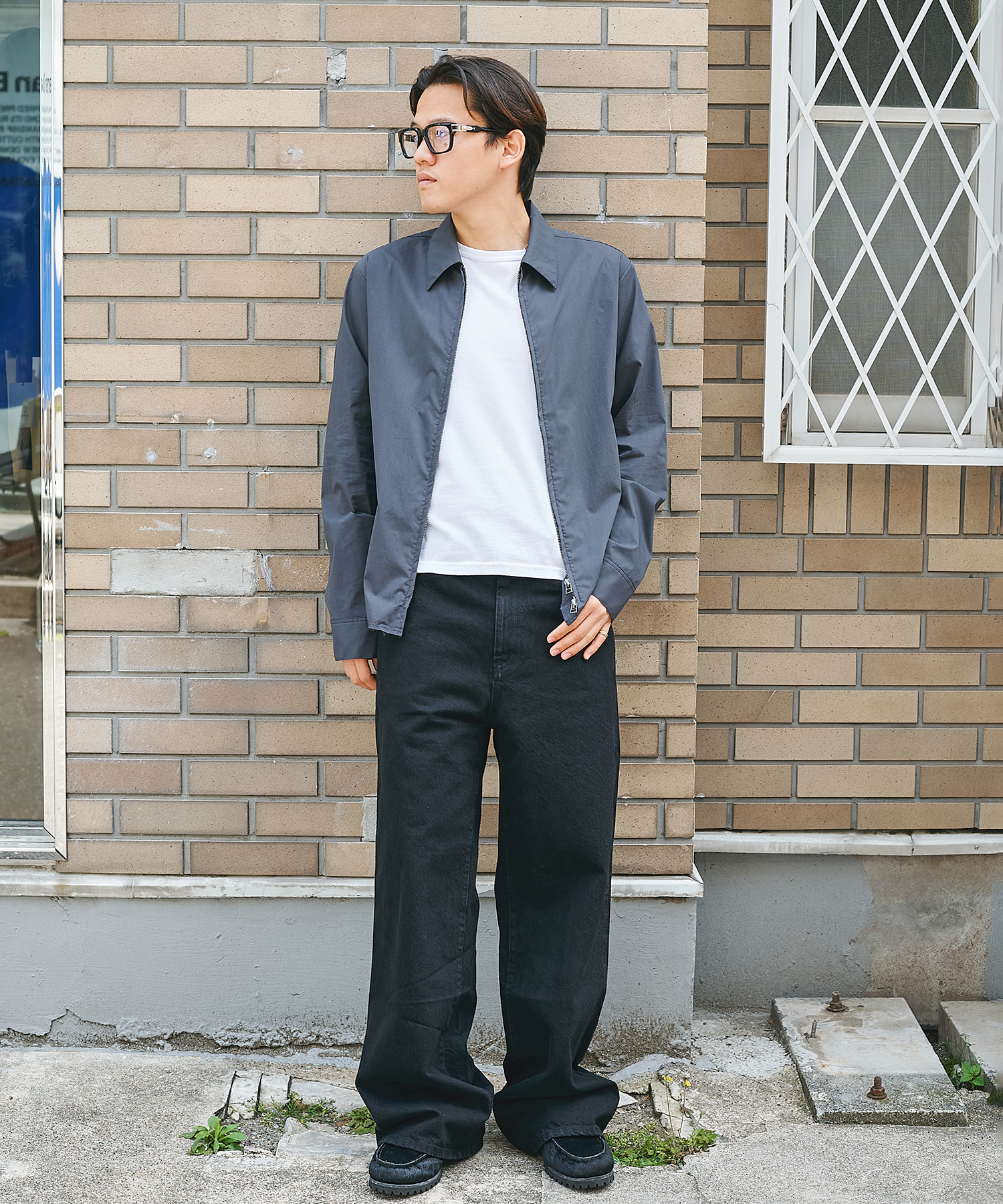 loose fit jeans black black CONZ