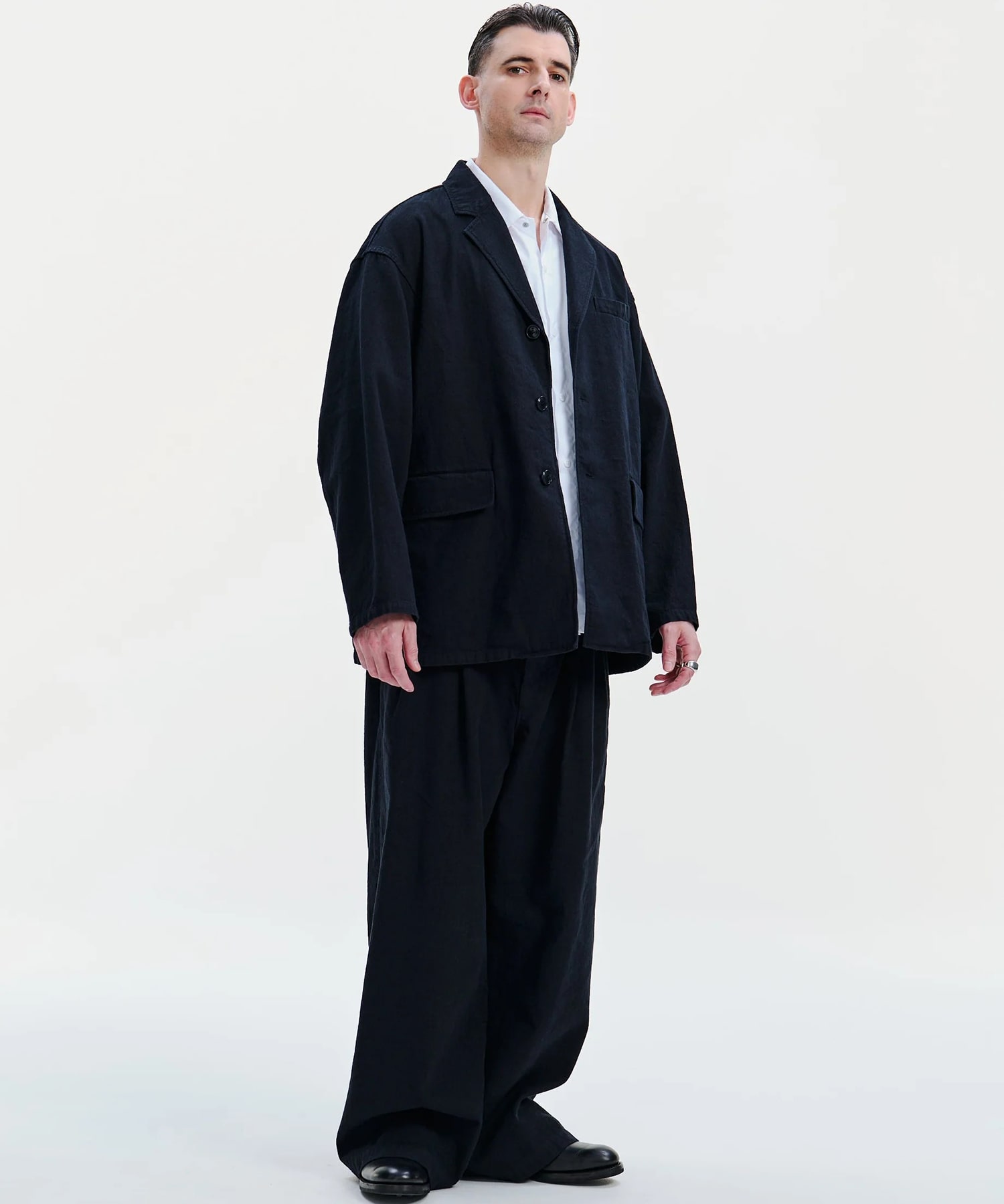 C/Li Canvas 2 Tuck Trousers COOTIE PRODUCTIONS