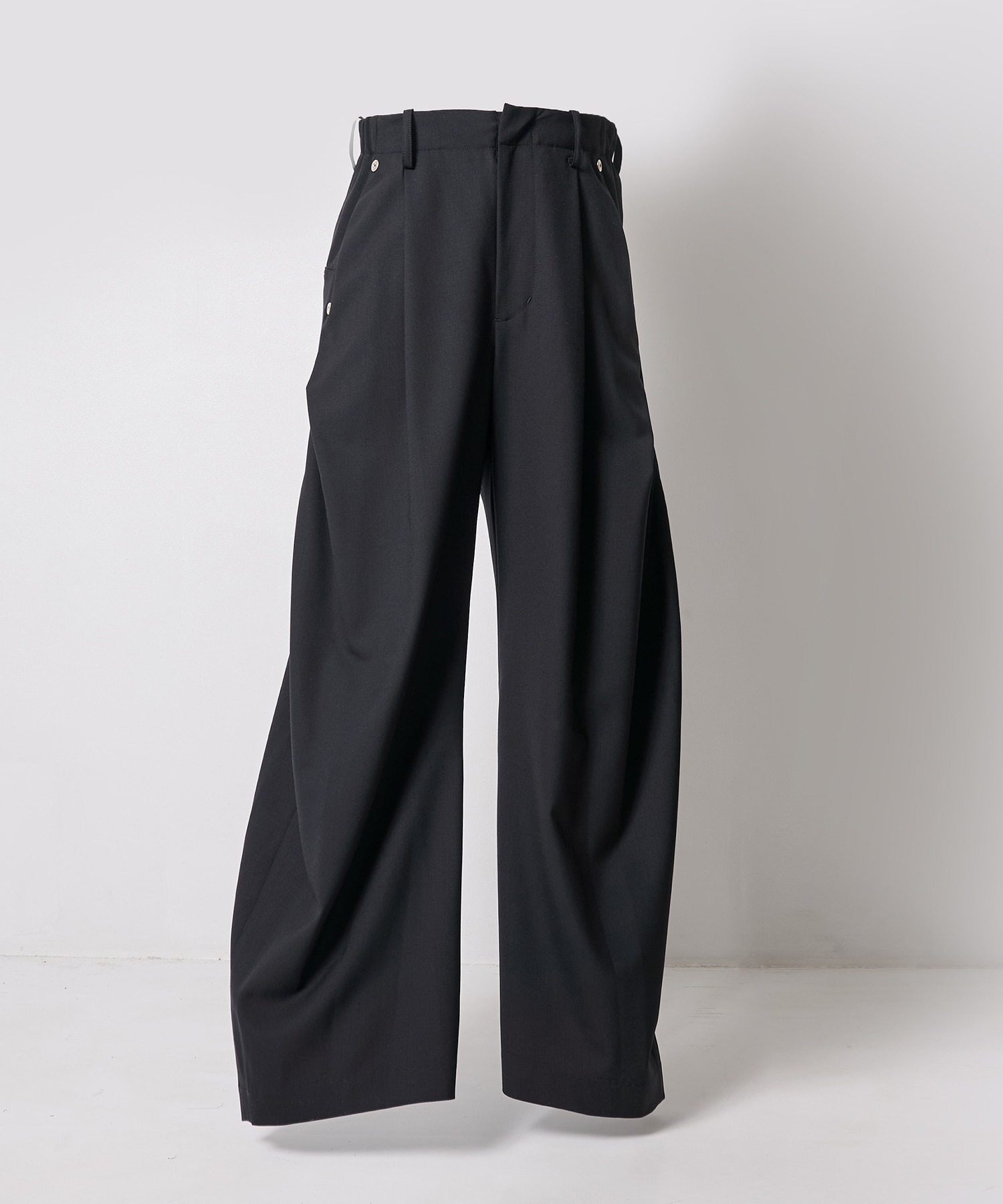 summer carve leg trousers super 110 CONZ