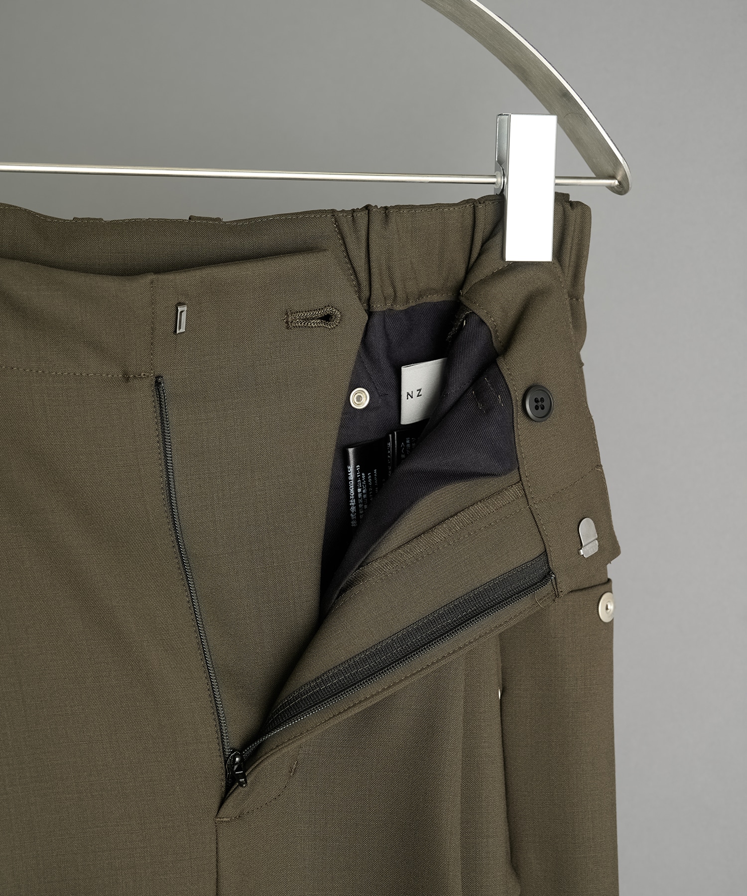 summer carve leg trousers super 110 CONZ