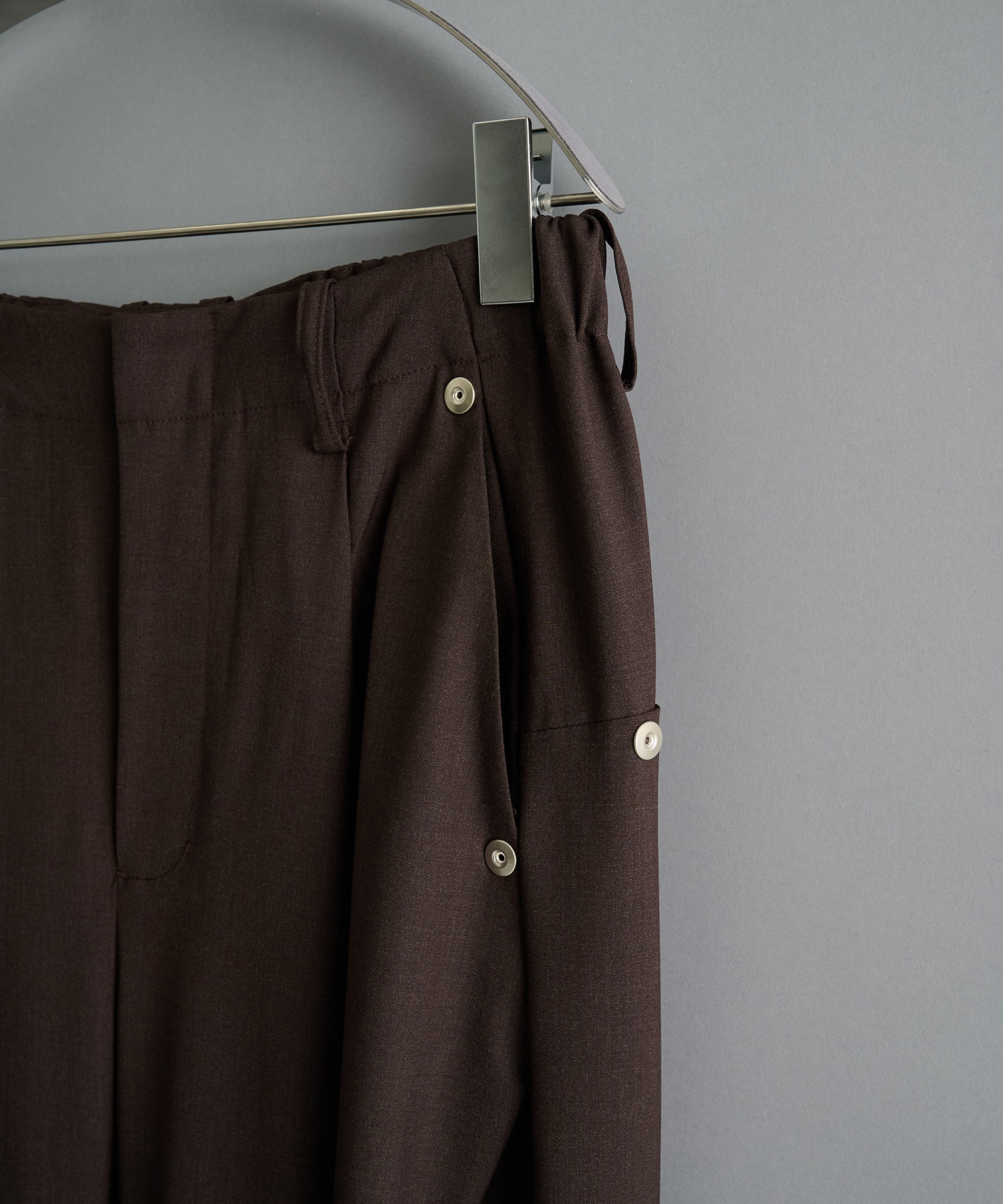 summer carve leg trousers super 110 CONZ