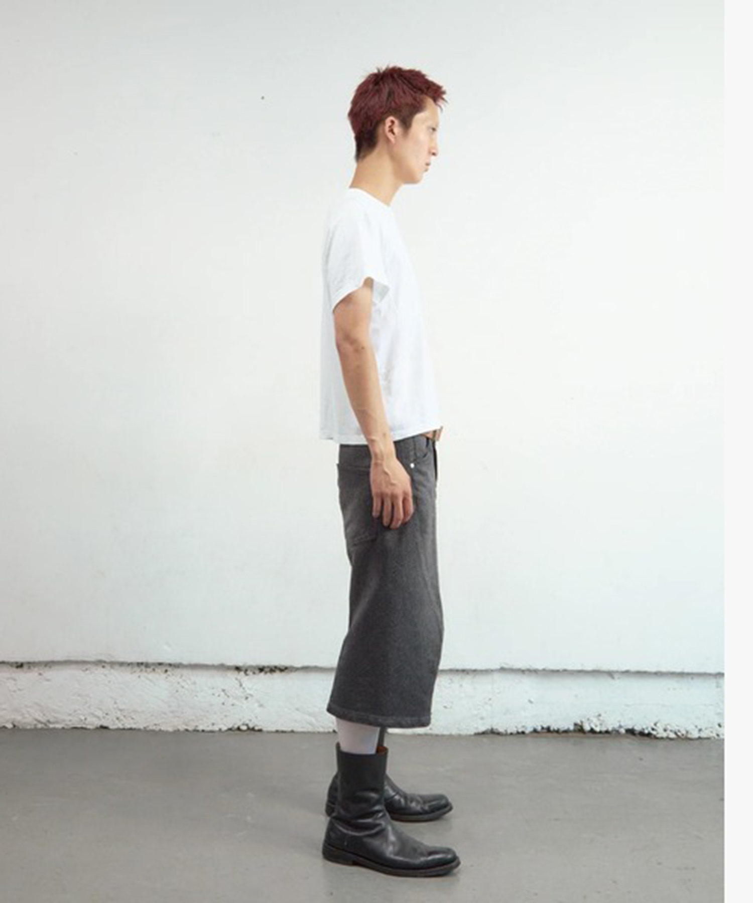 GLITTER TWILL 3D TWISTED JORTS NVRFRGT