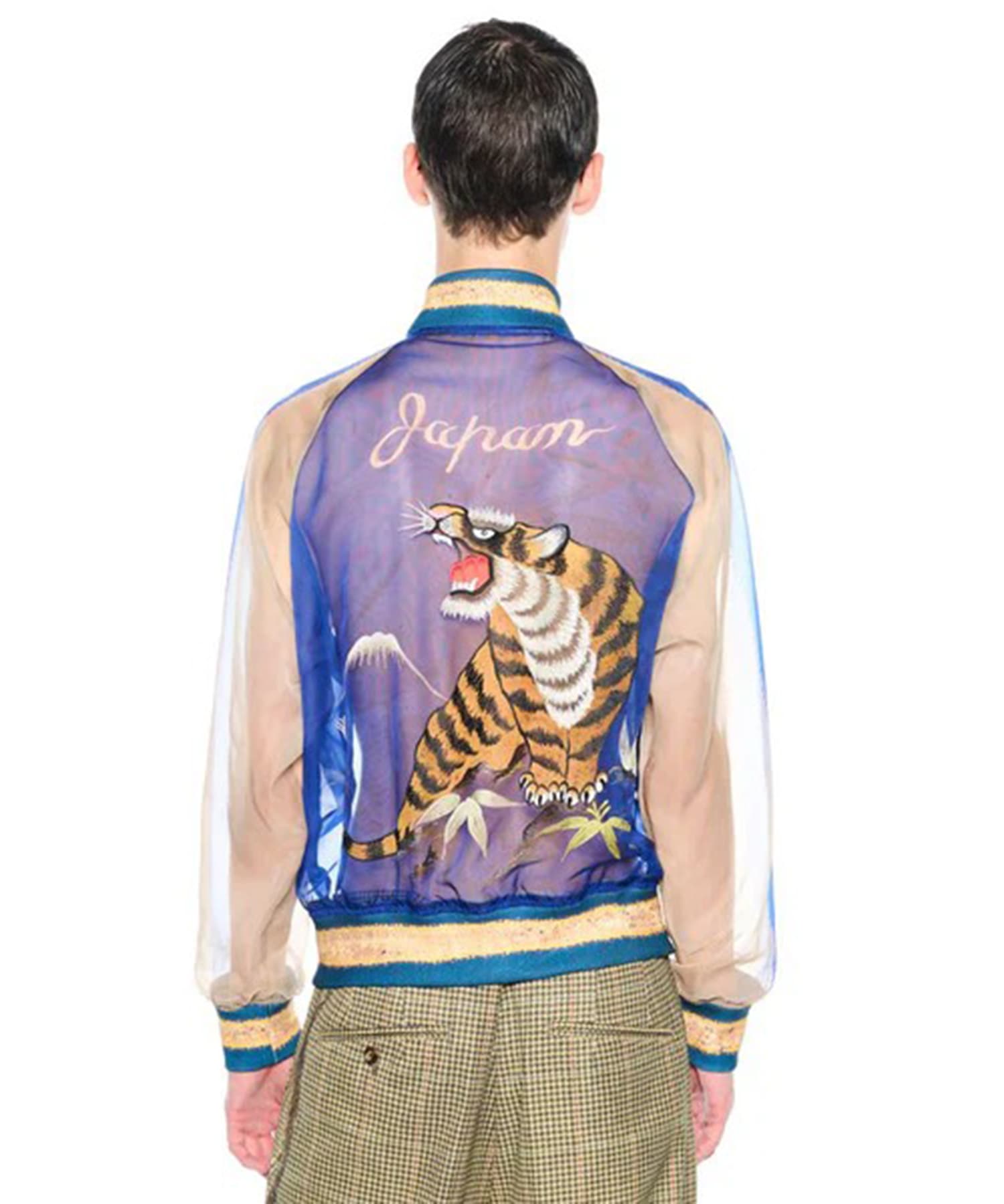 Skeleton Printed Souvenir Jacket TOLQ