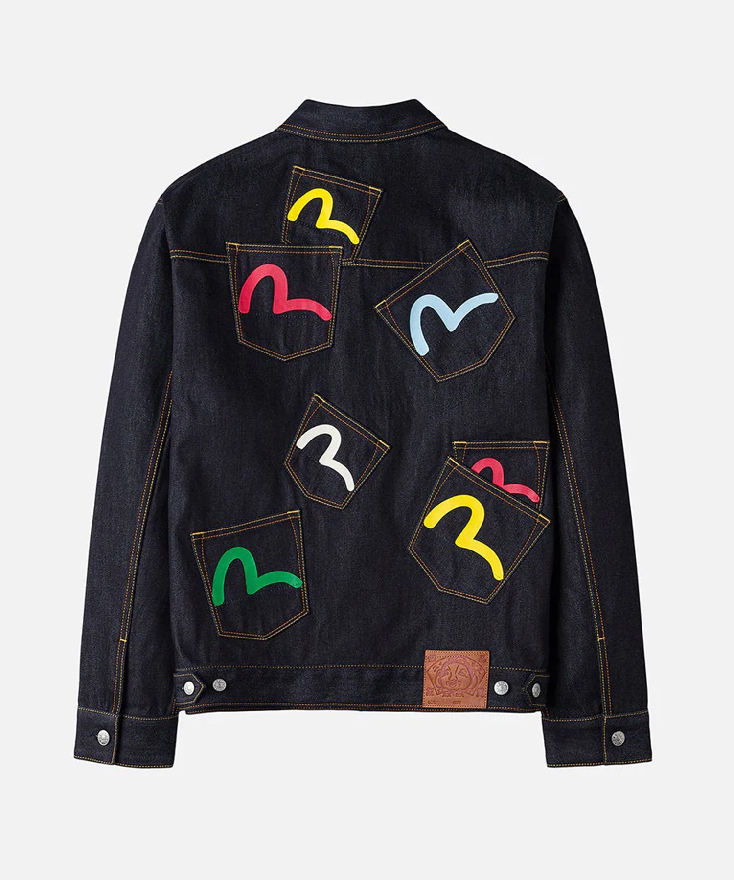 HT MULTI-POCKET DENIM JACKET EVISU