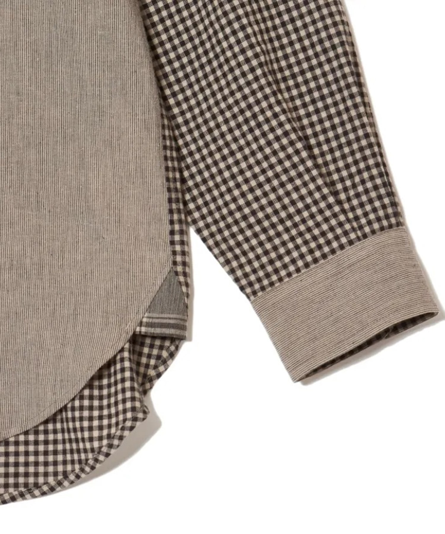 CSLINEN BIG SHIRT CRAZY PATTERN SUGARHILL
