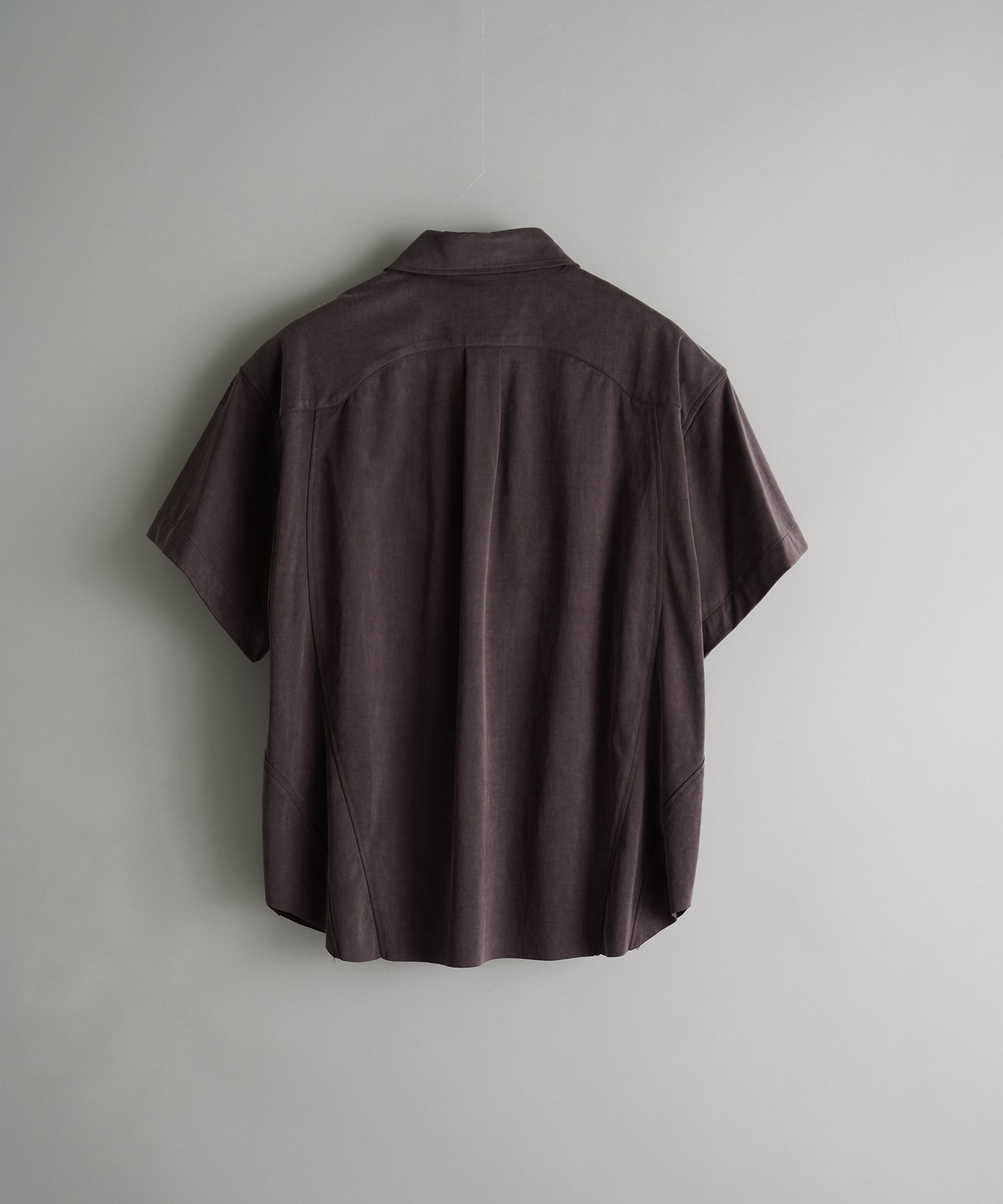 panel short sleeve shirt CONZ