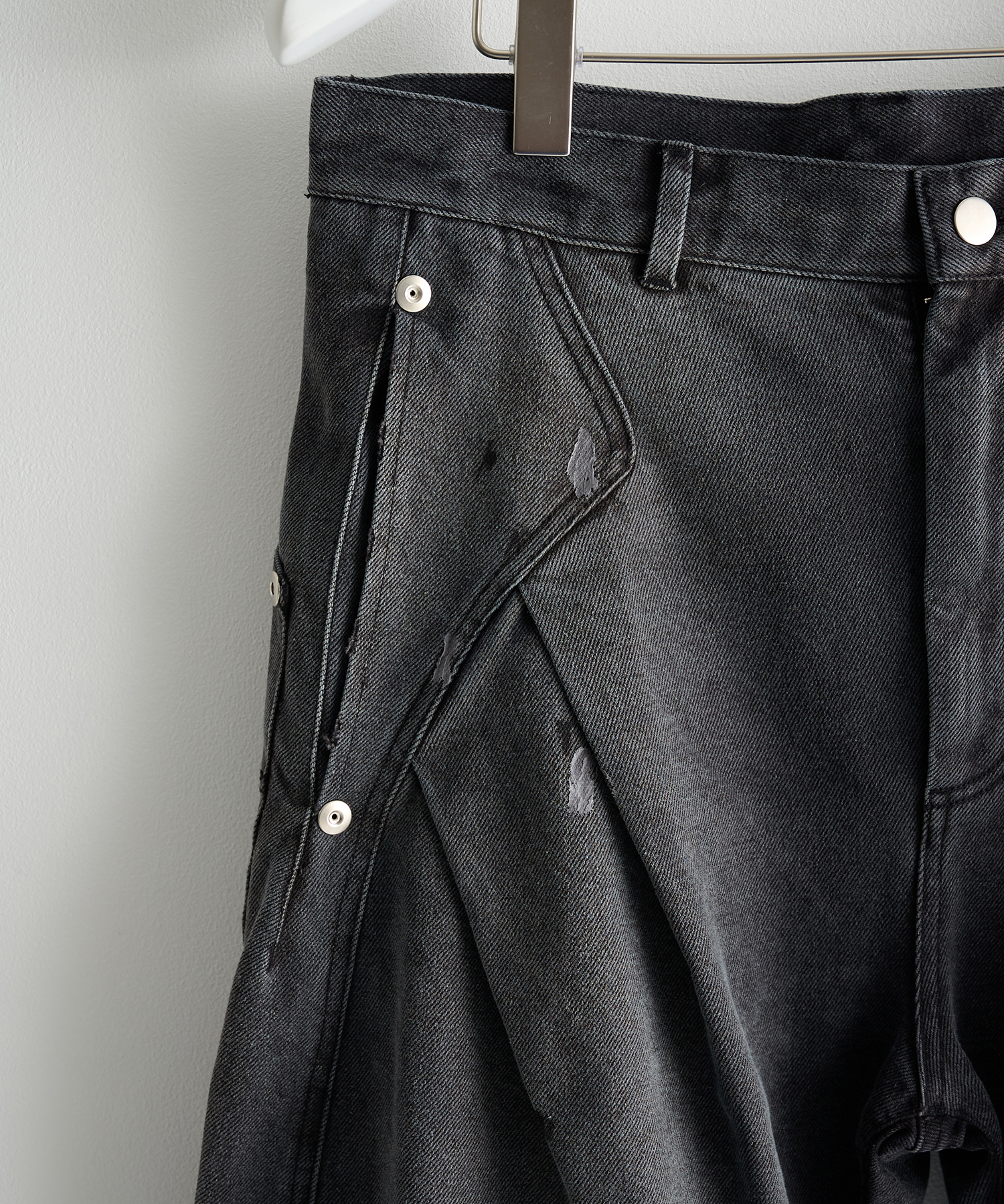 dark wash curve denim deep blue CONZ