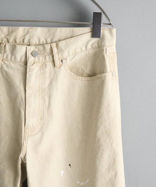 loose fit duck pants 3color paint CONZ