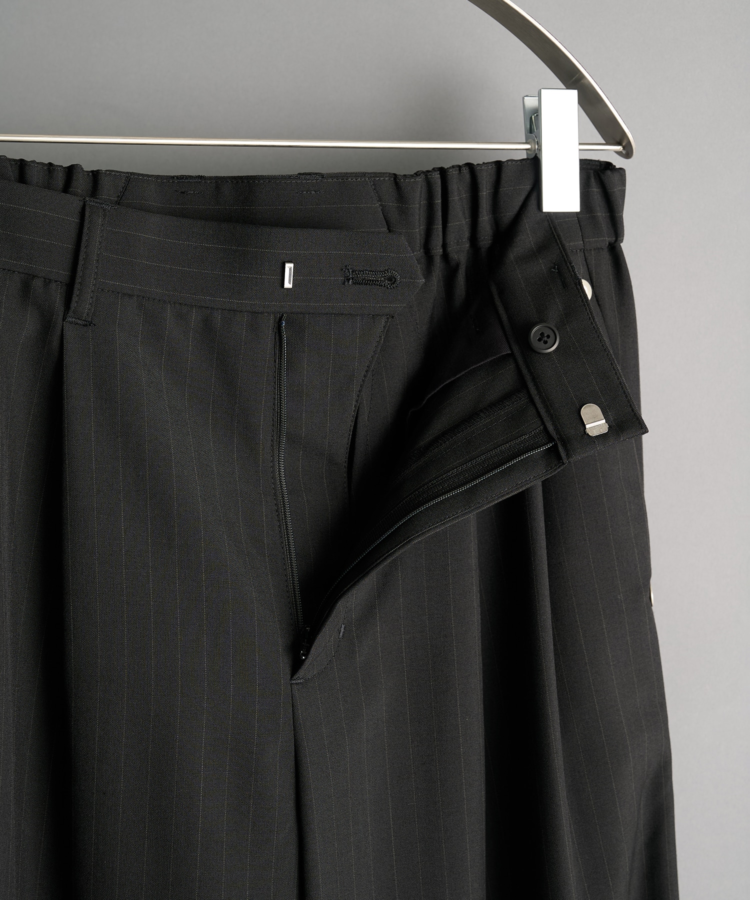 double pleated wide leg trousers CONZ