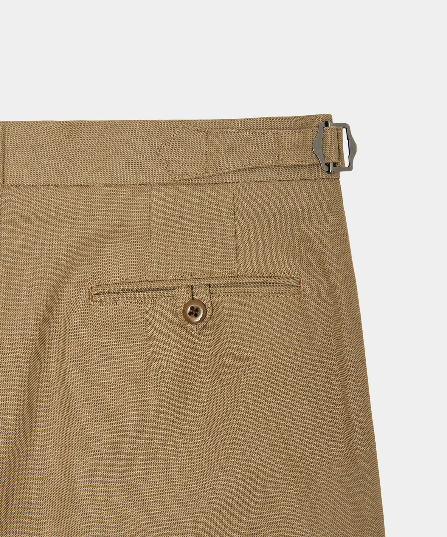 TWO TUCK CROPPED TROUSERS CONZ