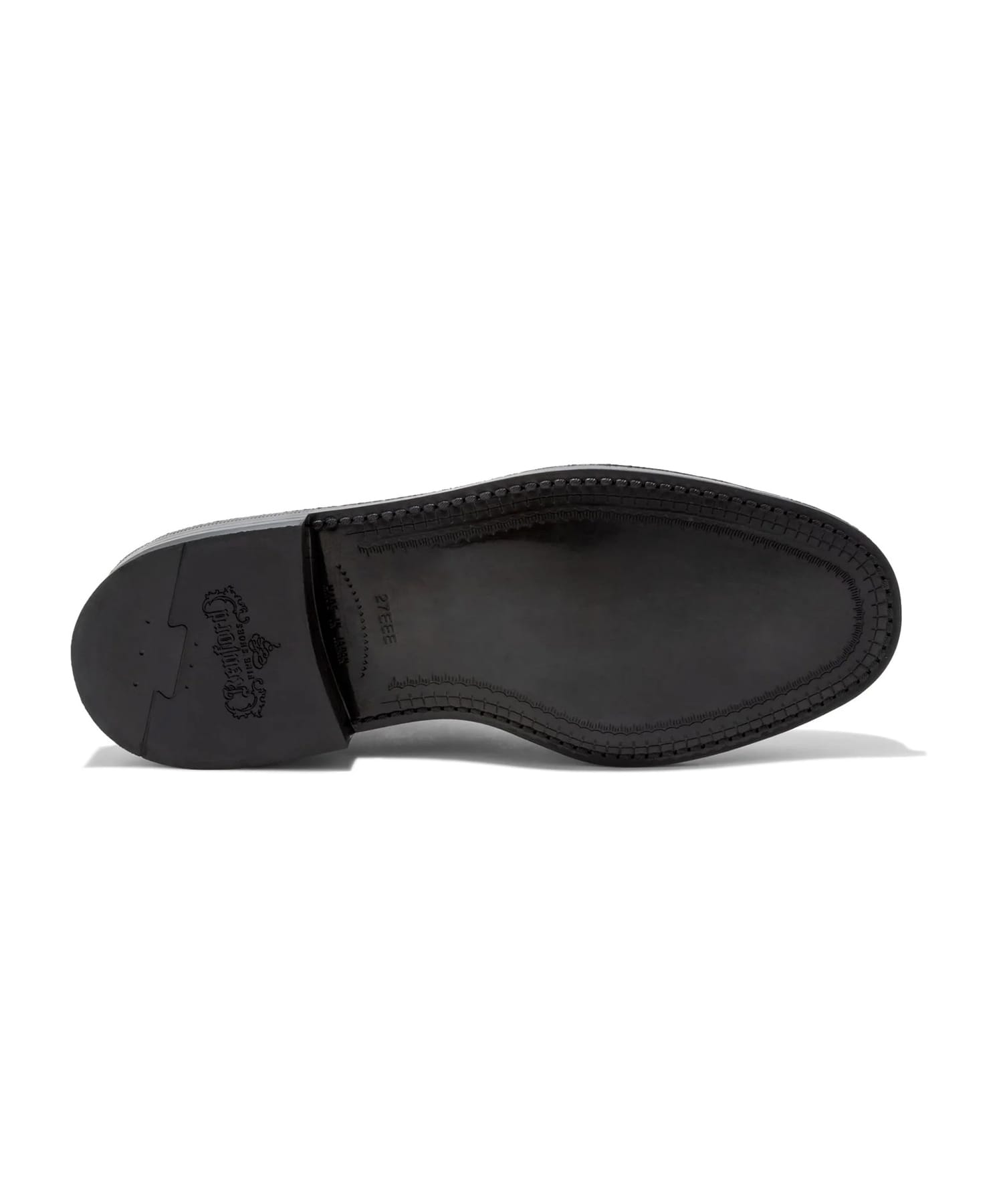 CLASSIC PLAIN TOE　　BLACK CROCODILE The Kenford FINESHOES