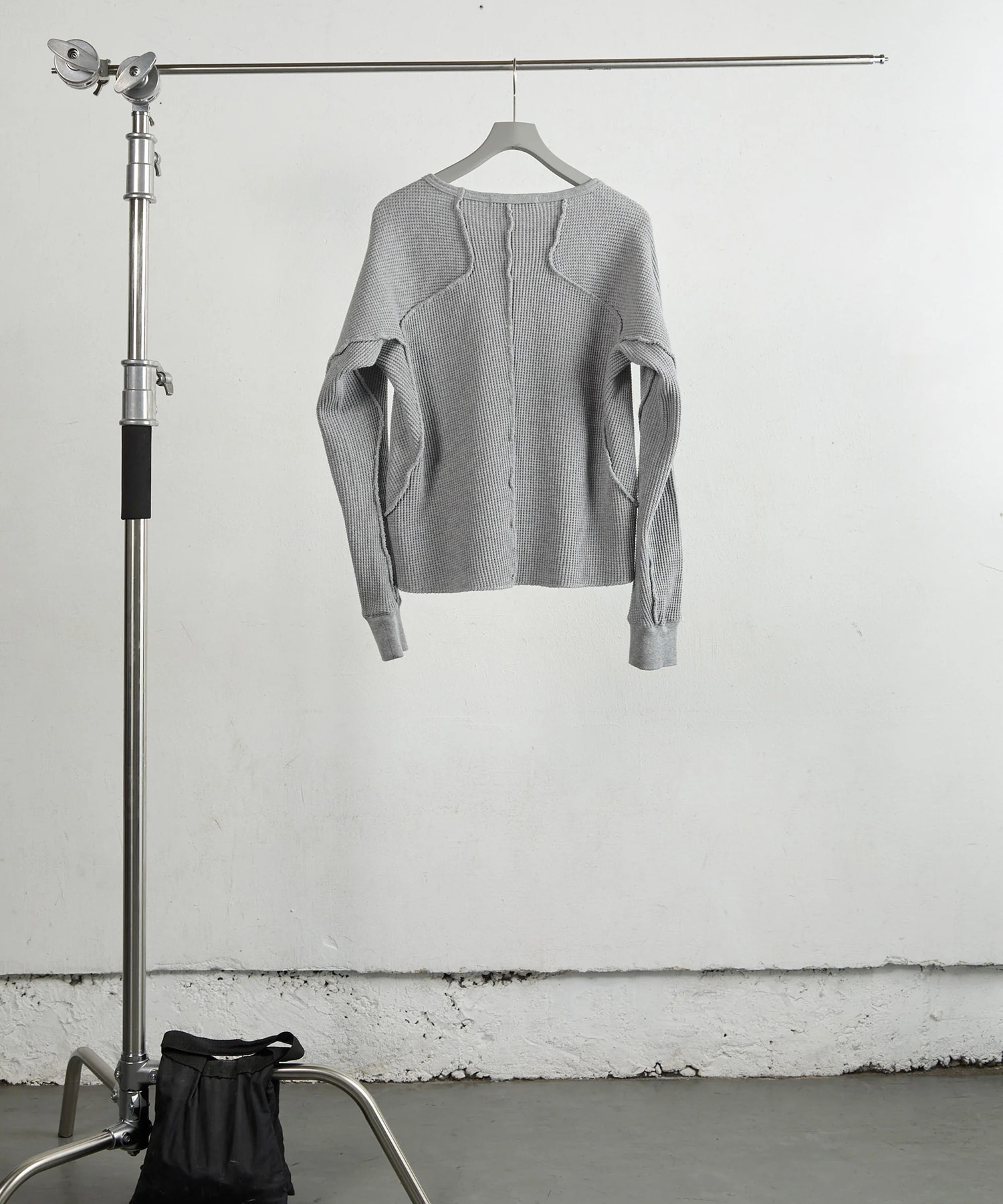 WAFFLE THERMAL LONG SLEEVE T?SHIRT NVRFRGT