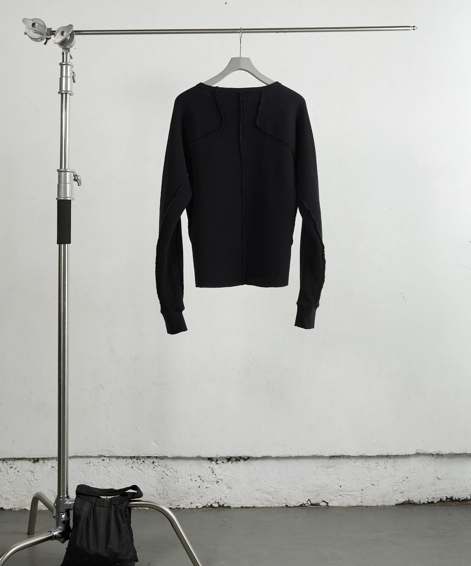 WAFFLE THERMAL LONG SLEEVE T?SHIRT 
