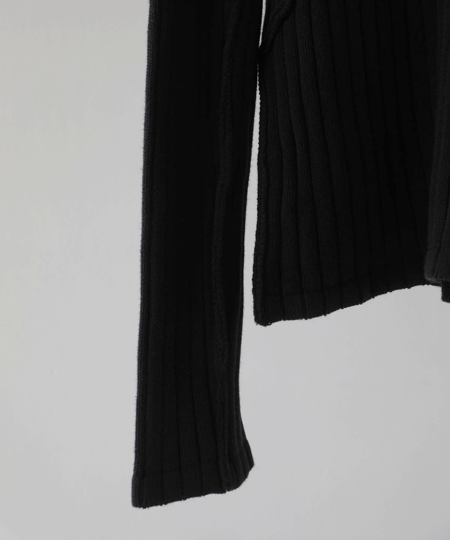 rib zip up parker CONZ