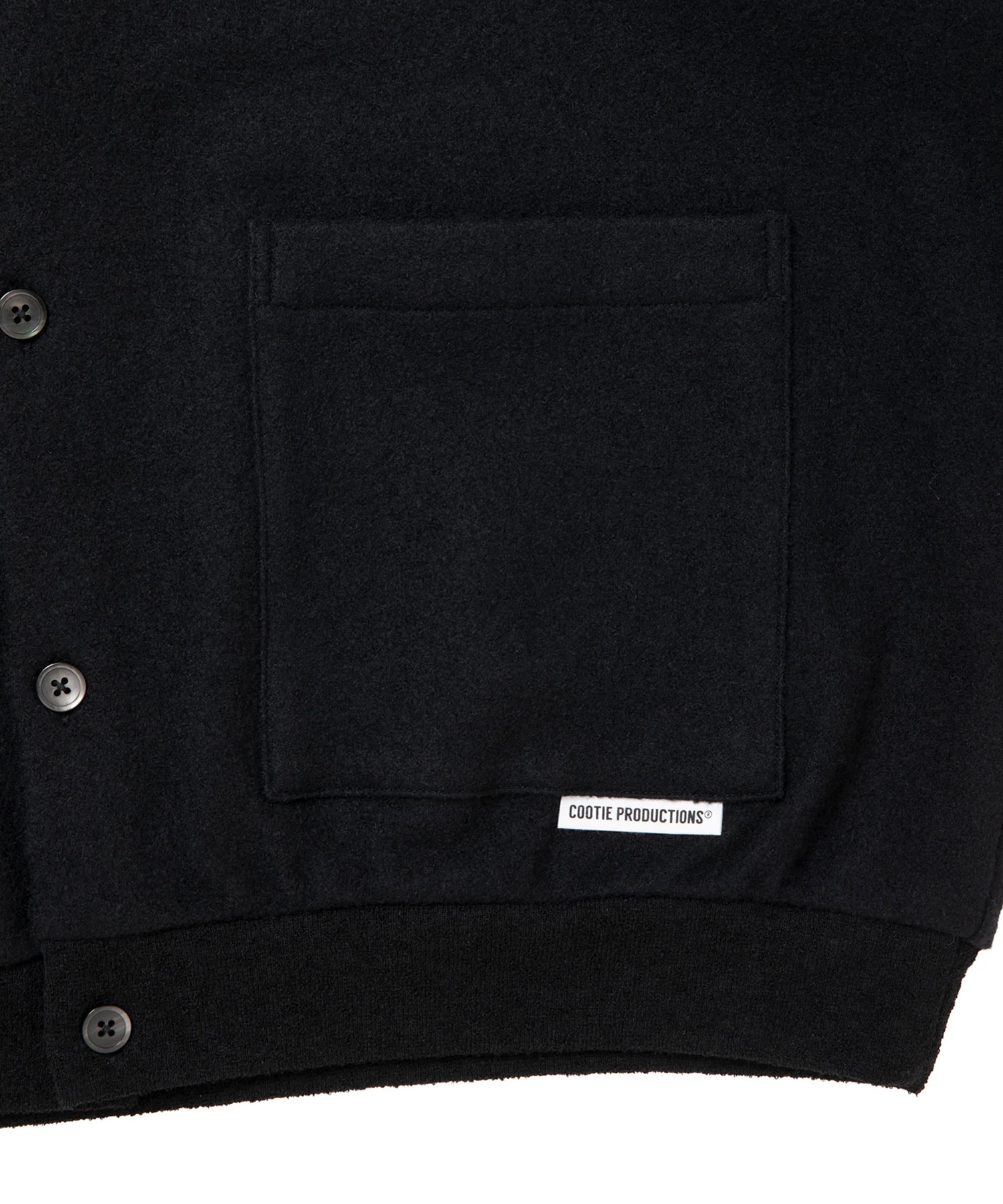 W/N Boucle Polo Cardigan COOTIE PRODUCTIONS