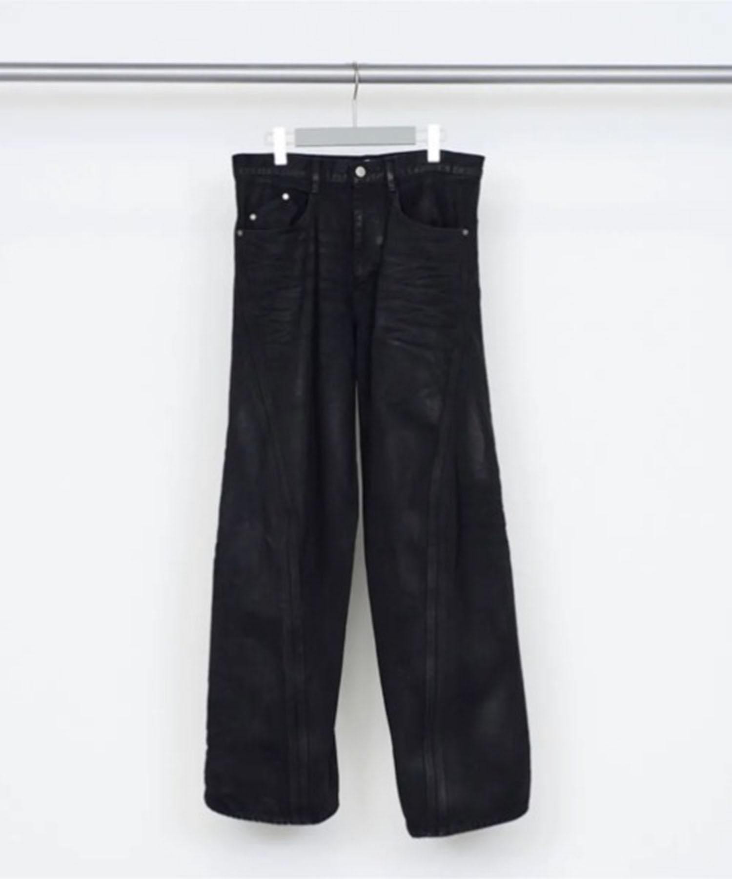 3D TWISTED WIDE LEG JEANS NVRFRGT