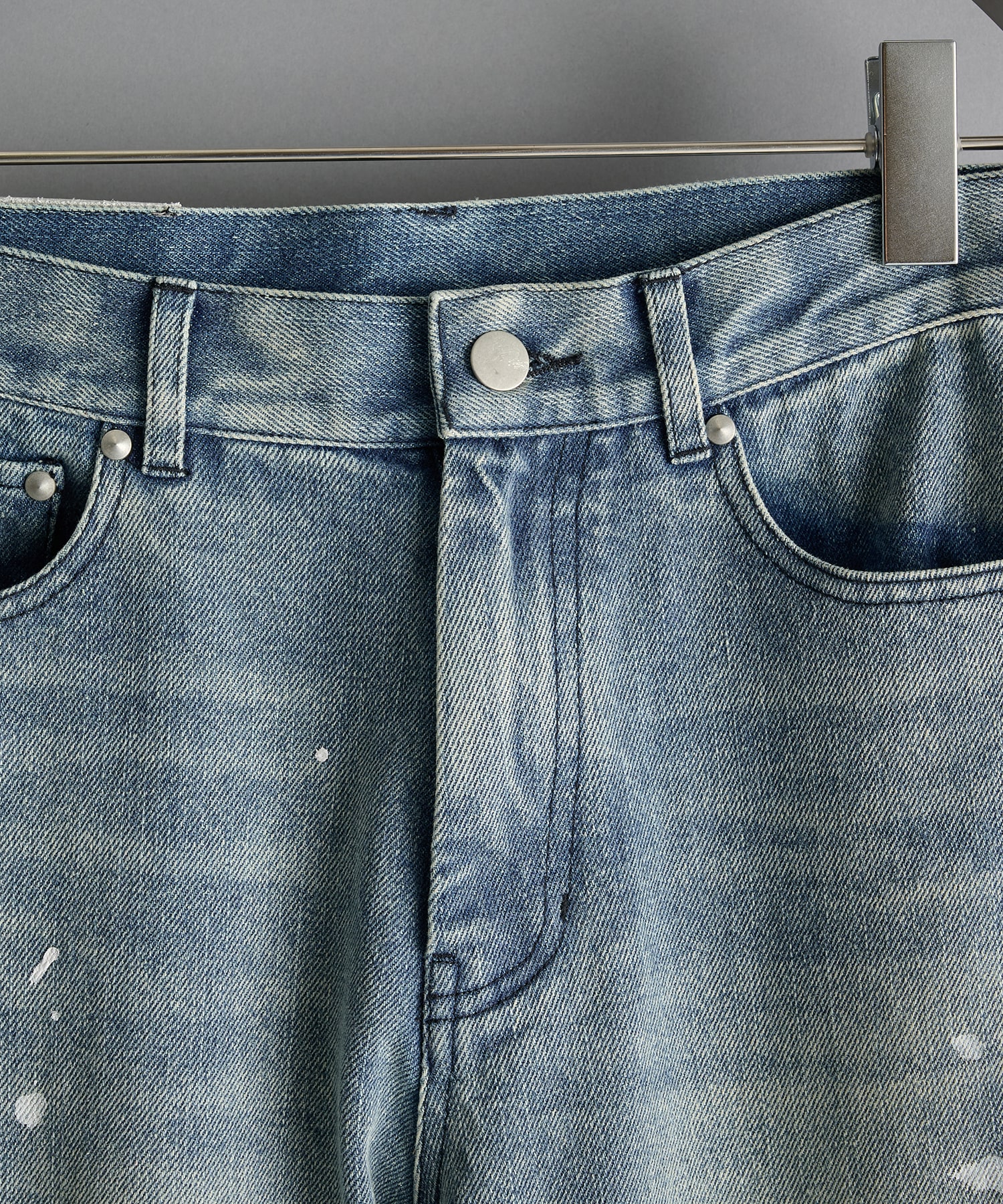 loose fit jeans 3color paint CONZ