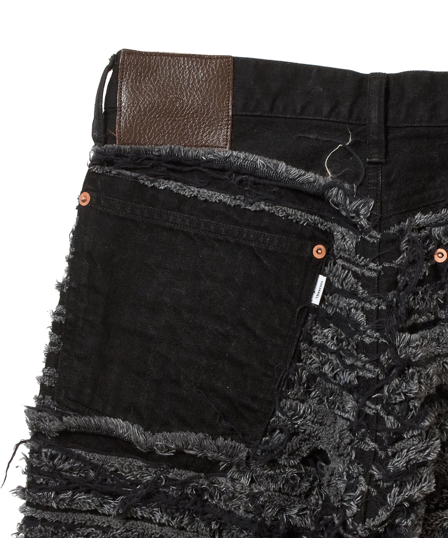 SLASHER MODERN DENIM PANTS FLARED CUT SUGARHILL