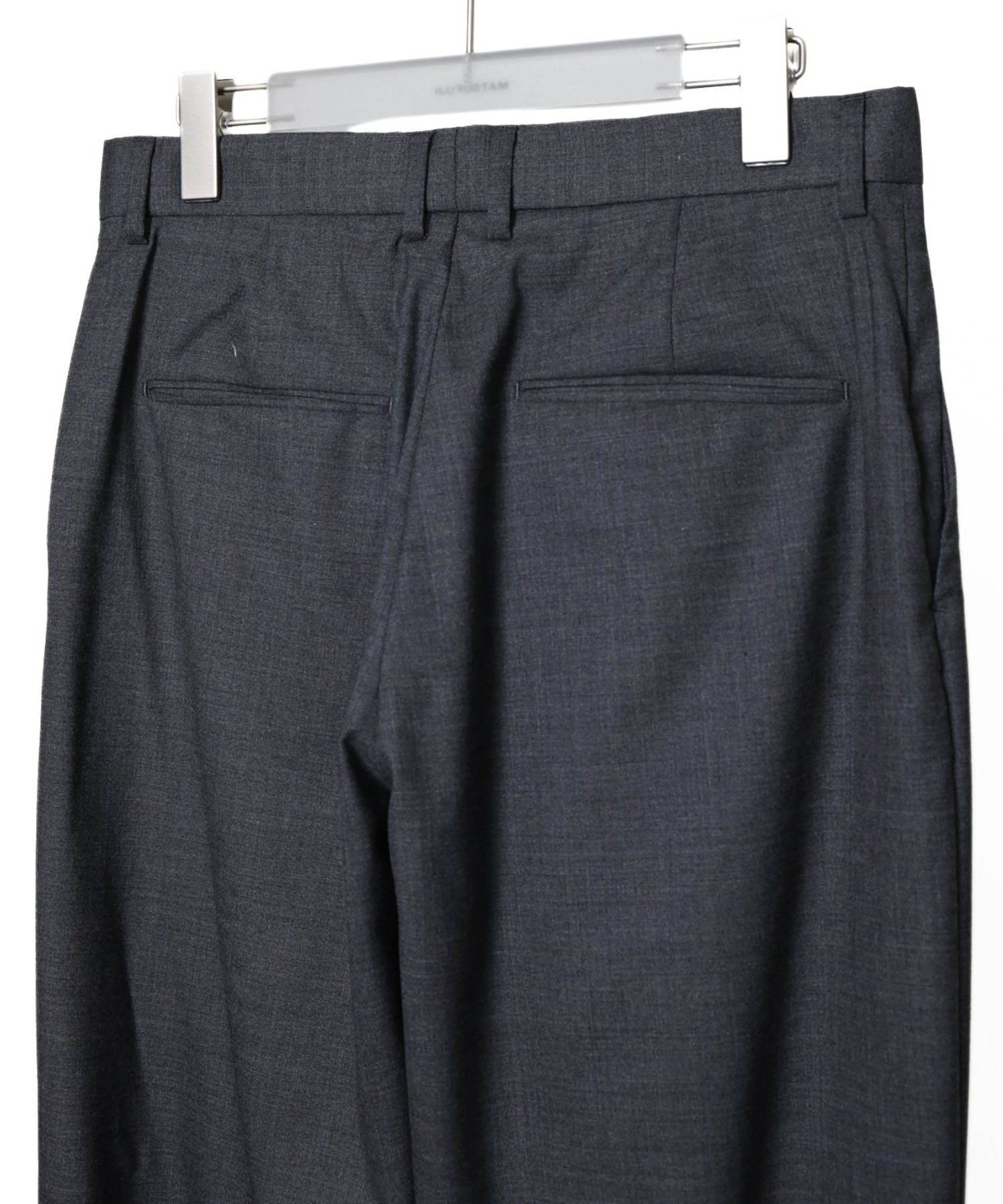 Wool Wide Trousers MATSUFUJI