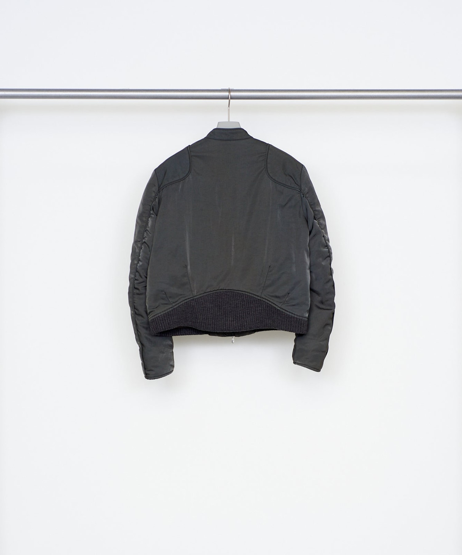 PANELLED PADDED MOTO JACKET NVRFRGT