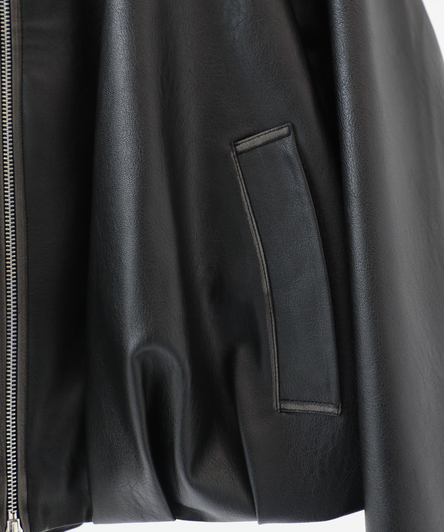 balloon blouson vintage faux leather CONZ
