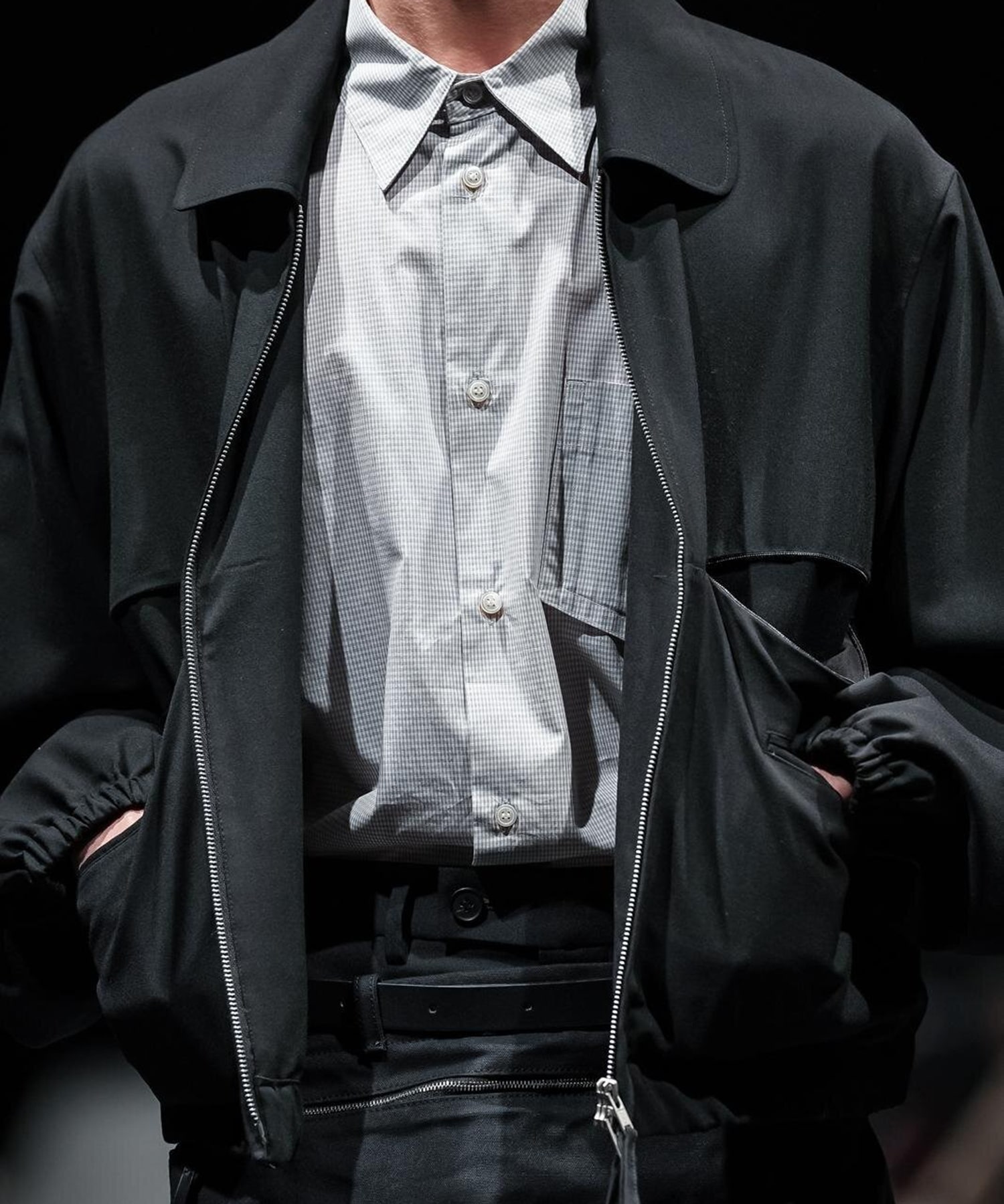 Wool Hidden Pocket Jacket MATSUFUJI