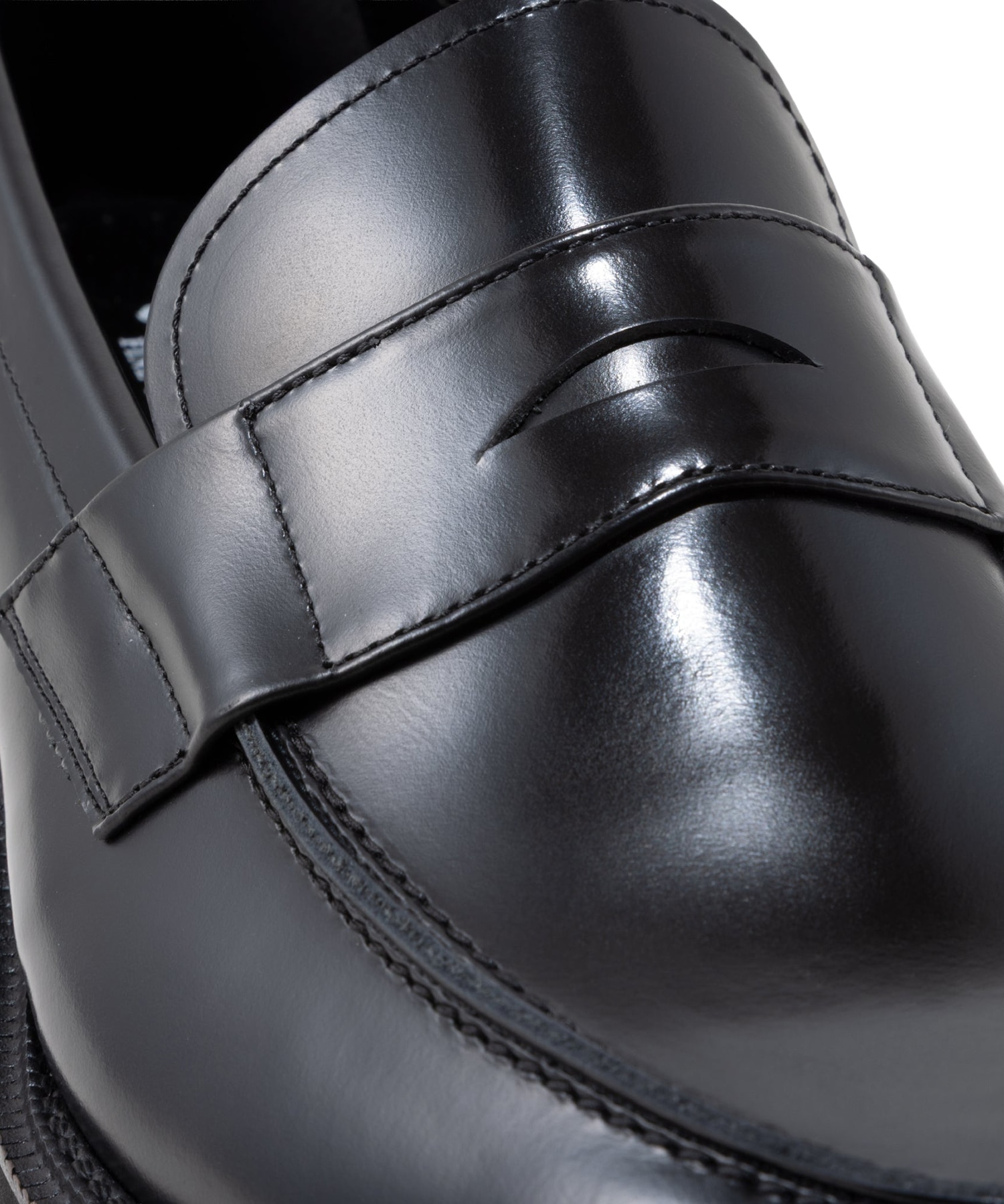 NEW CLASSIC COIN LOAFERS　BLACK The Kenford FINESHOES