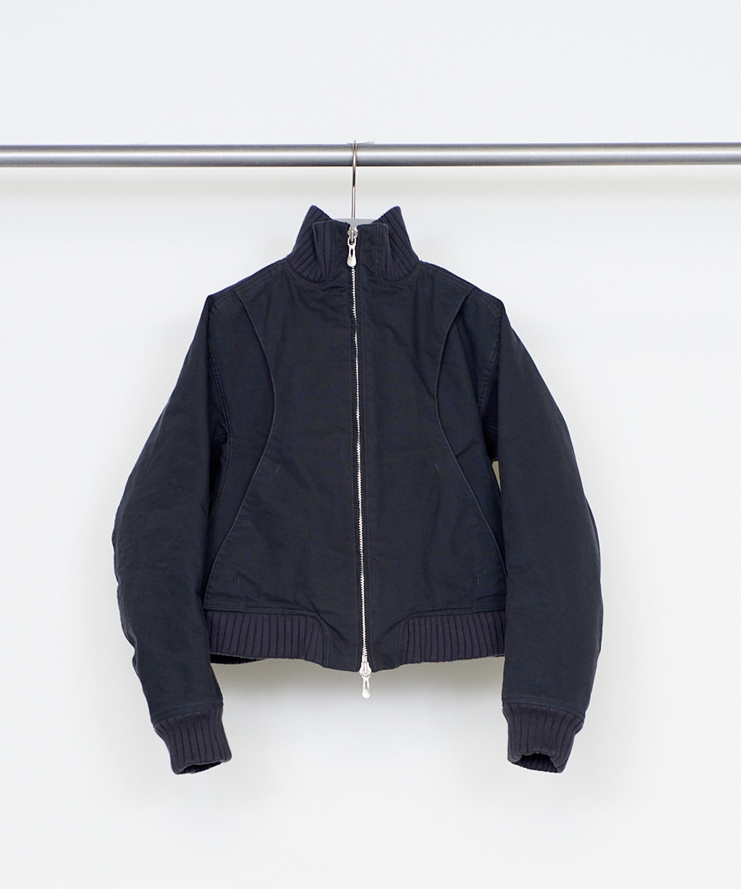STAND COLLAR BOMBER JACKET NVRFRGT