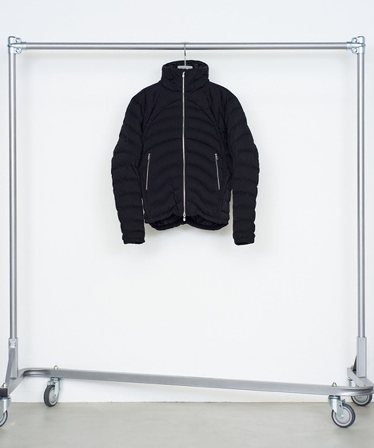 PANELLED HOODED PUFFER JACKET NVRFRGT