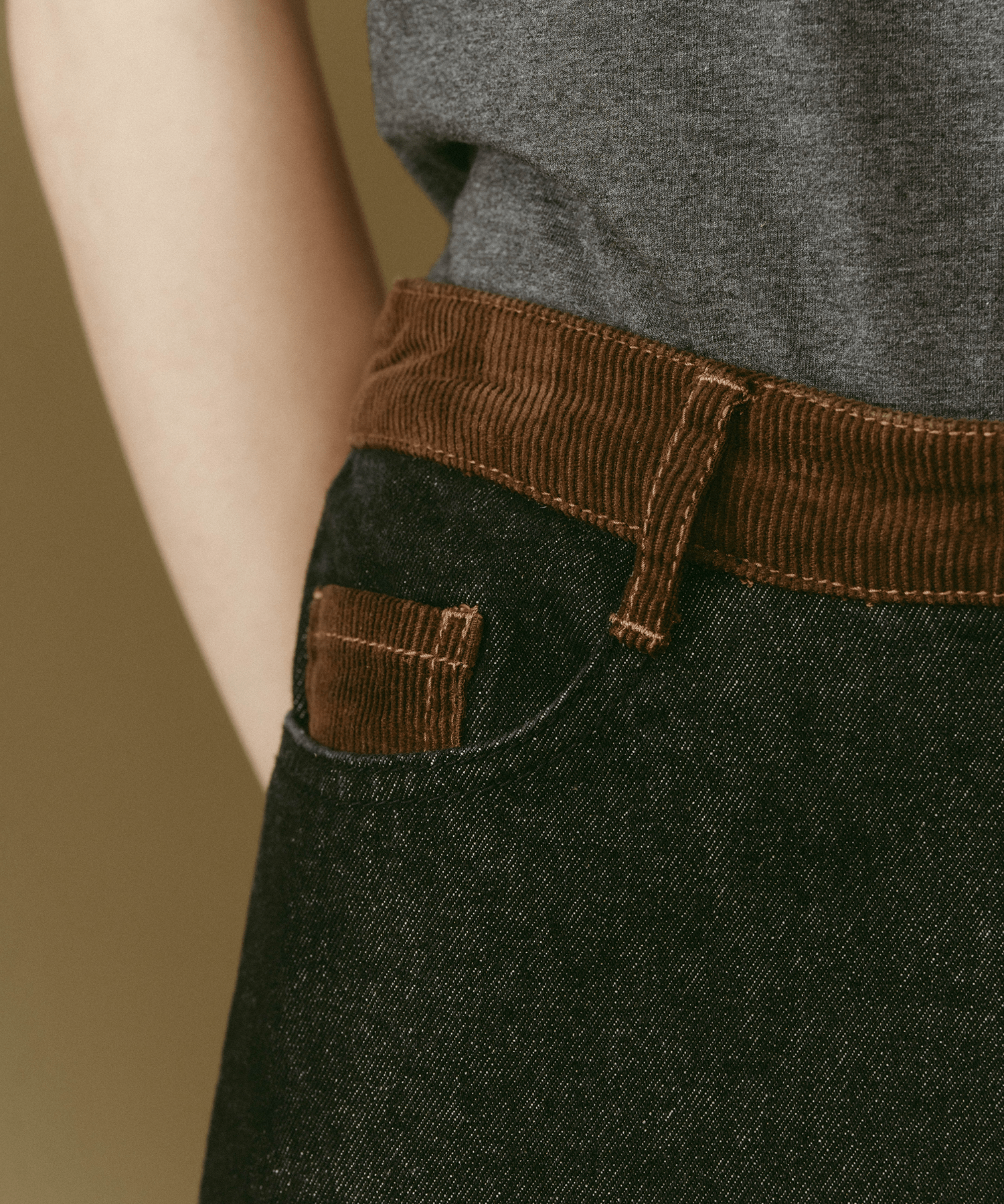 denim baggy pants Knuth Marf