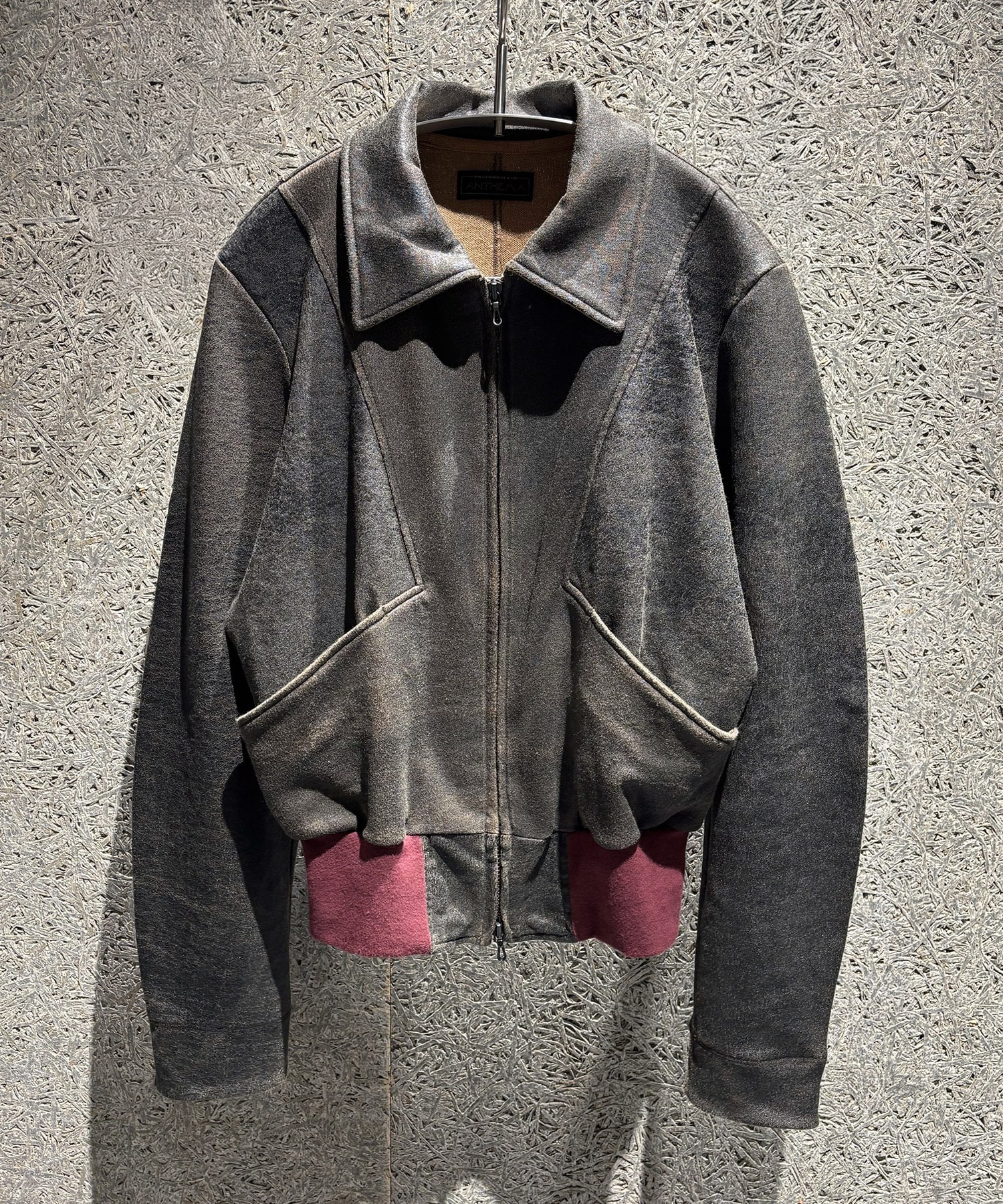 CRACK TERRY BLOUSON ANTHEM A